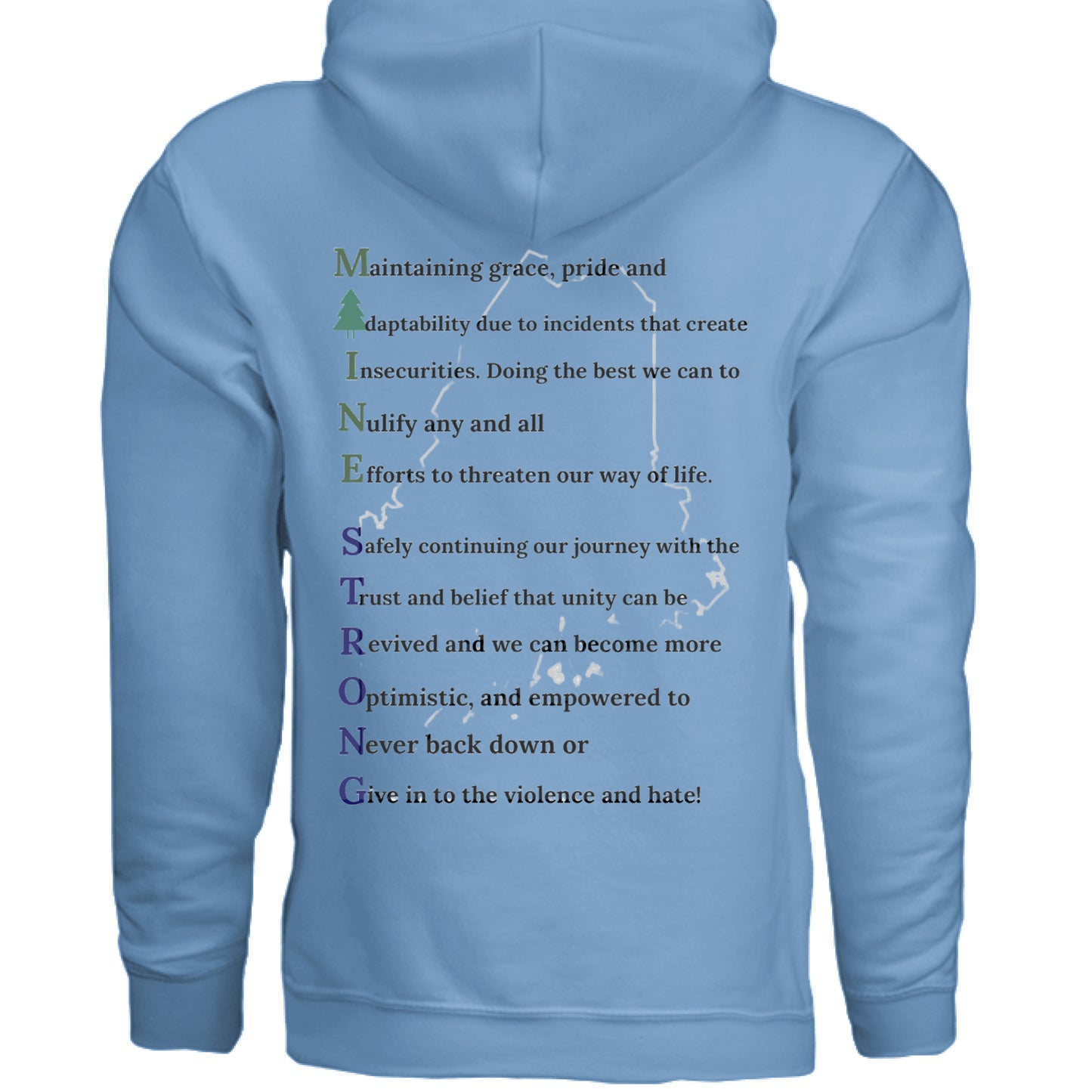 CAROLINA BLUE - BACK