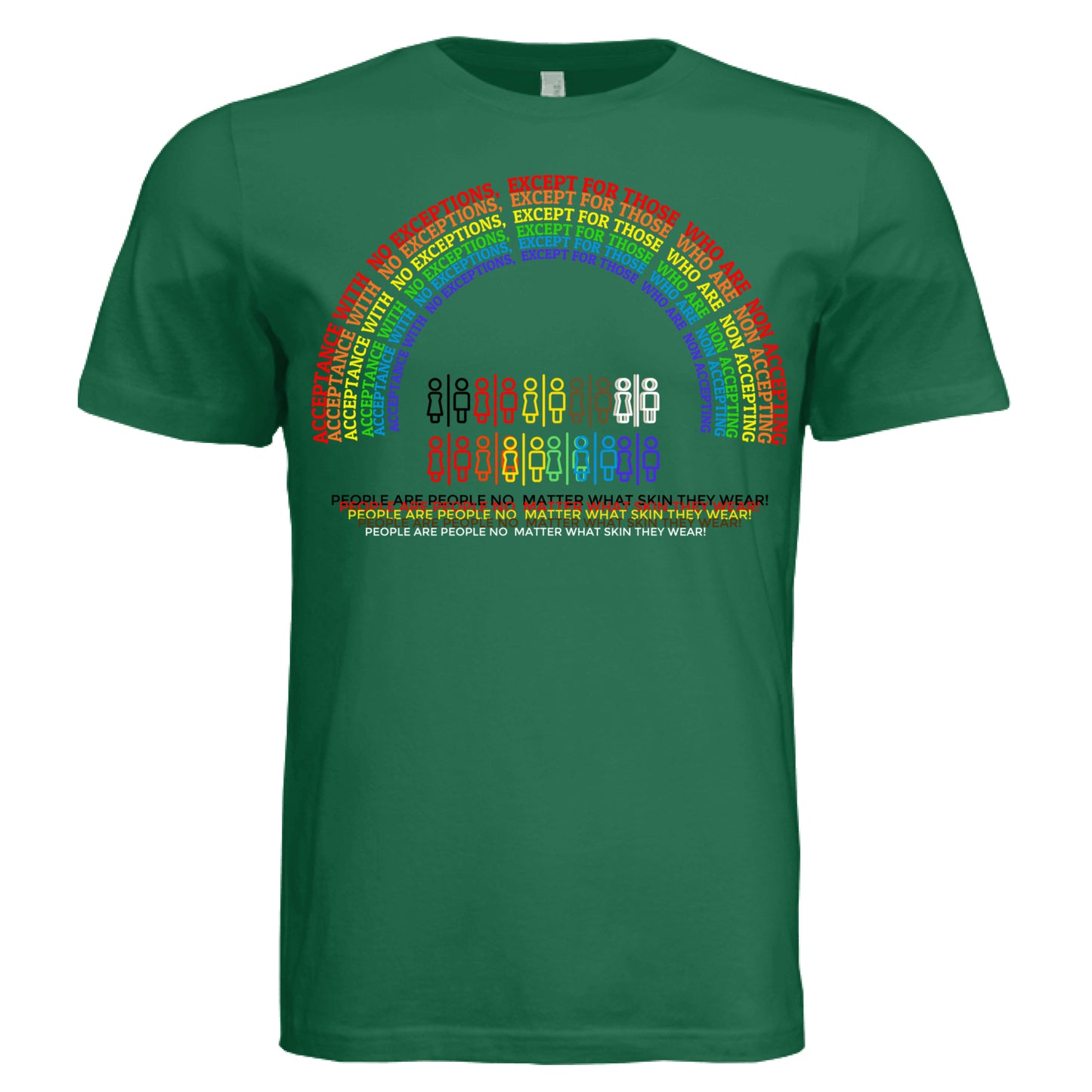 Solid Forest Triblend - FRONT