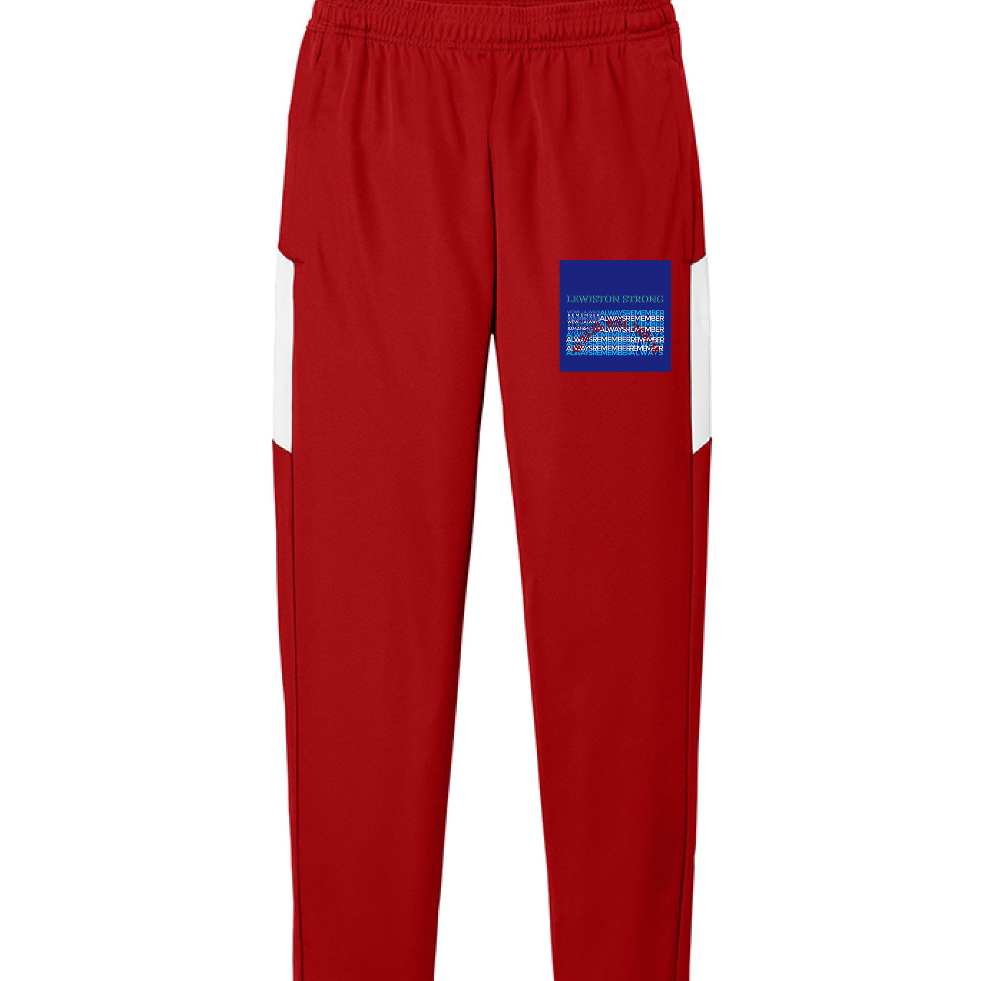 Deep Red/ White - FRONT