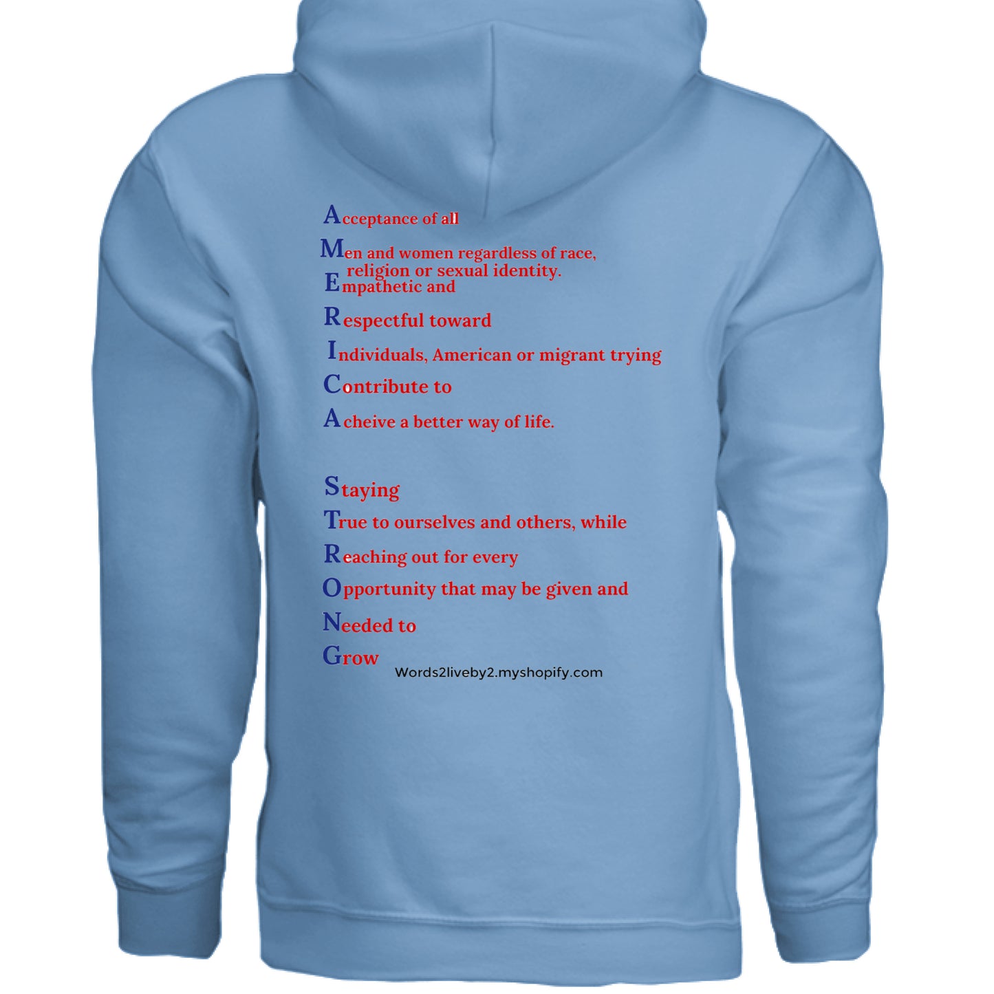 CAROLINA BLUE - BACK