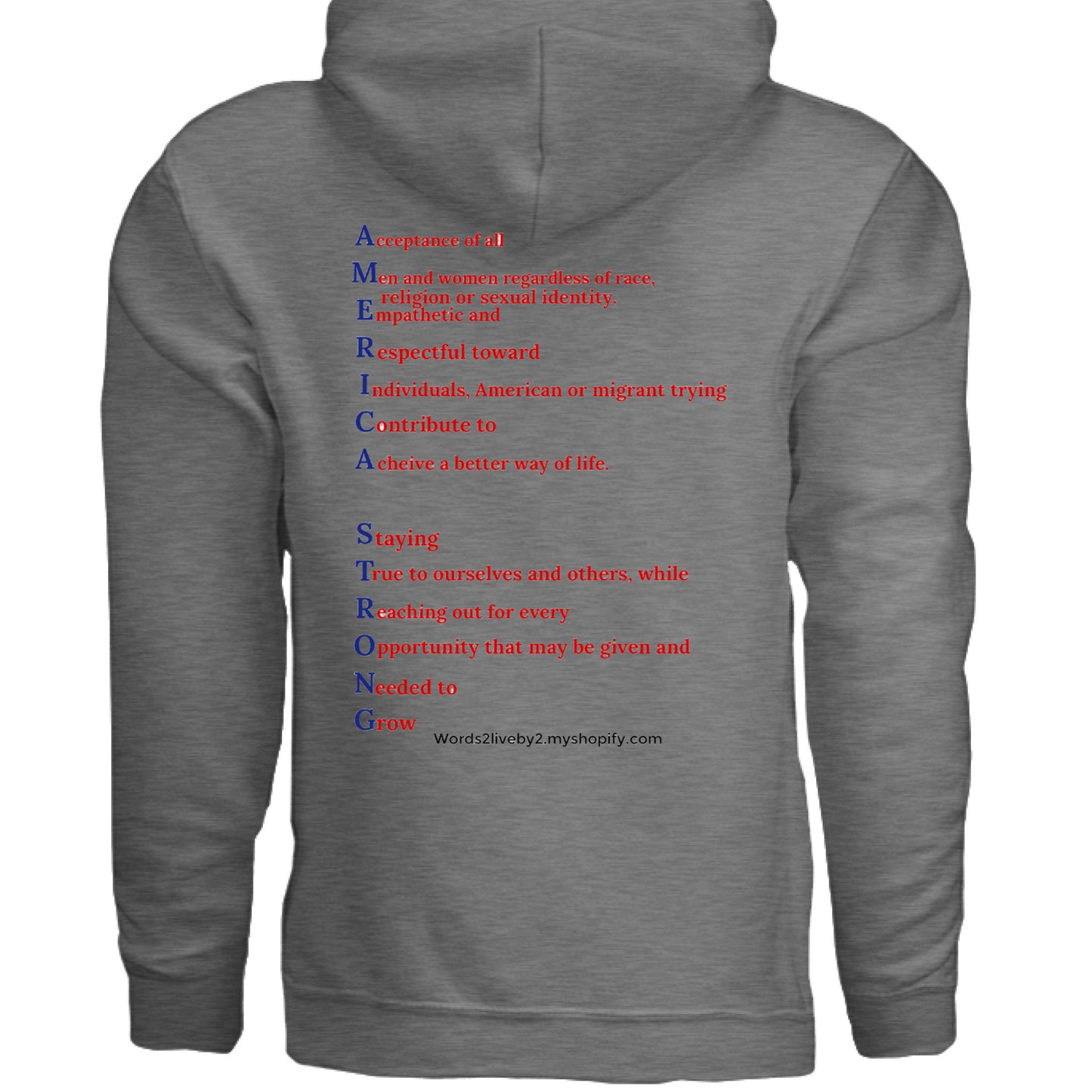 GRAPHITE HEATHER - BACK