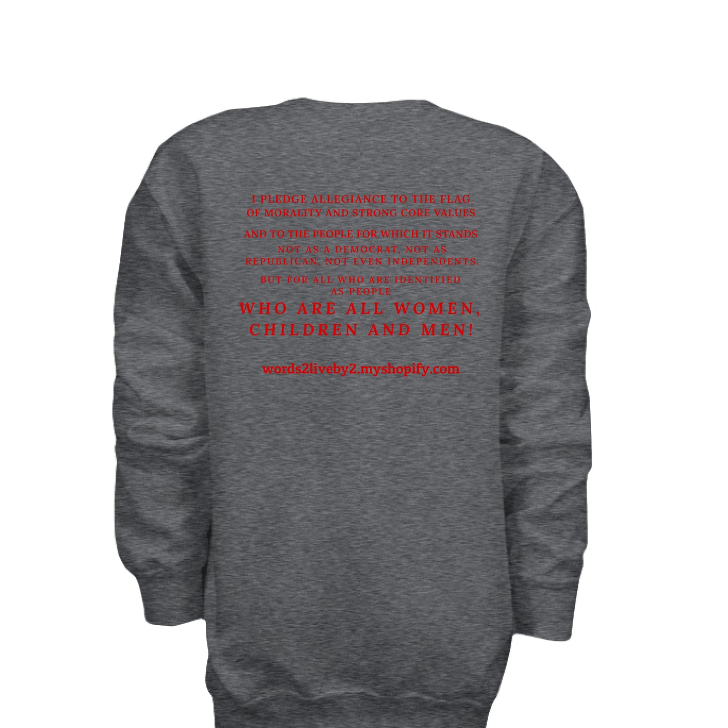 DARK HEATHER - BACK