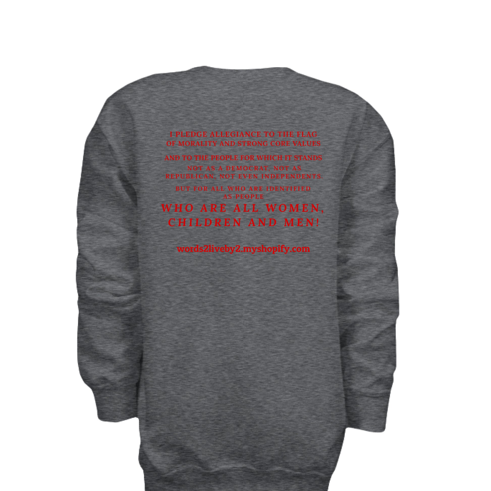 DARK HEATHER - BACK