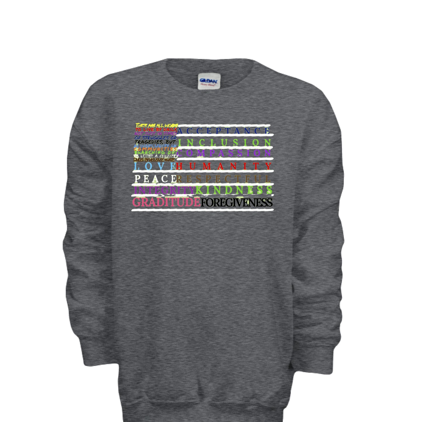 DARK HEATHER - FRONT