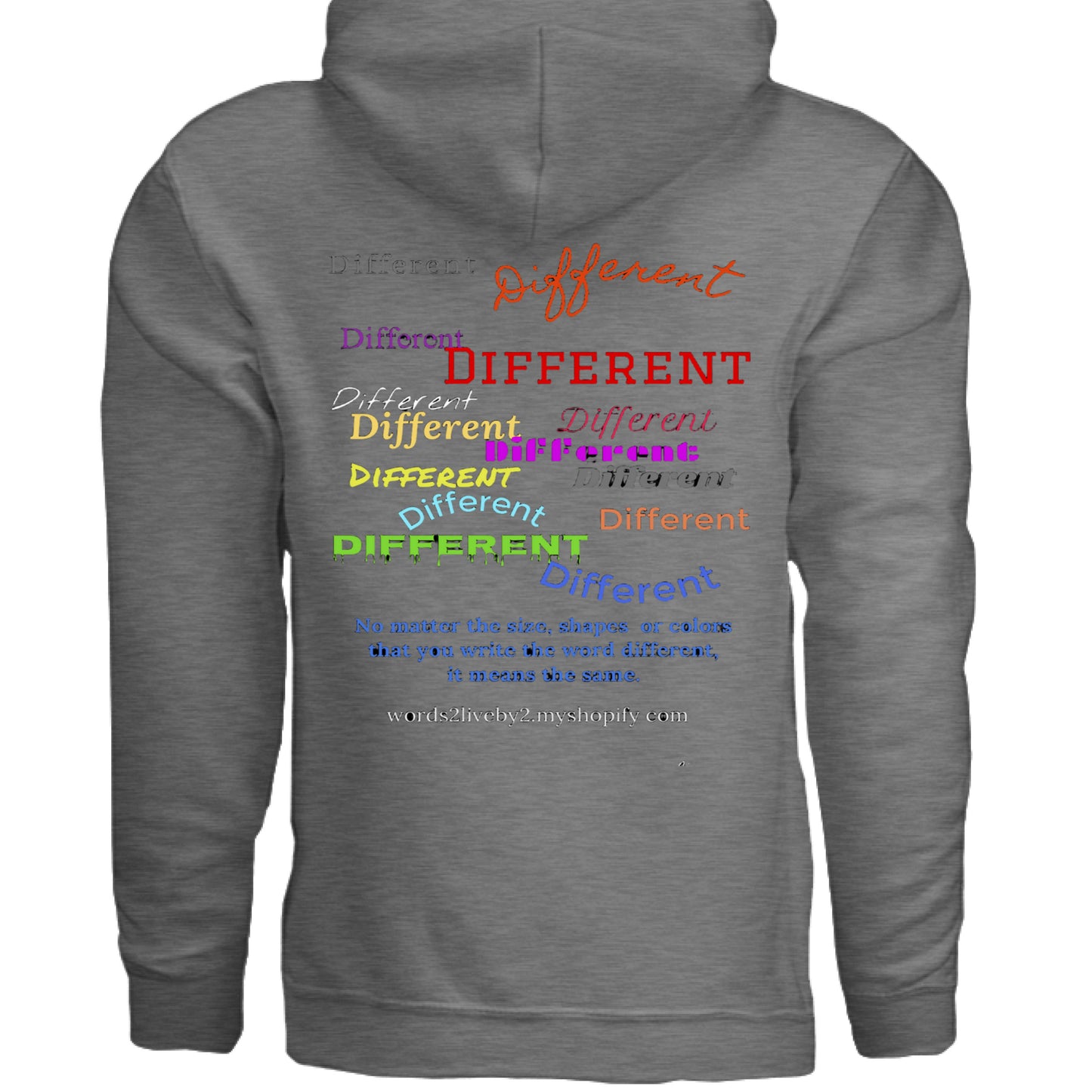 GRAPHITE HEATHER - BACK
