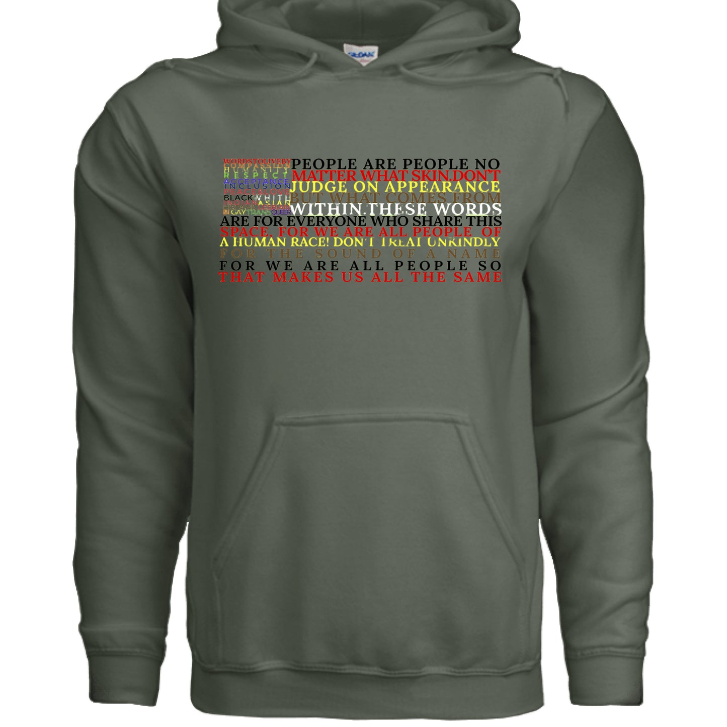 MILITARY GREEN - FRONT
