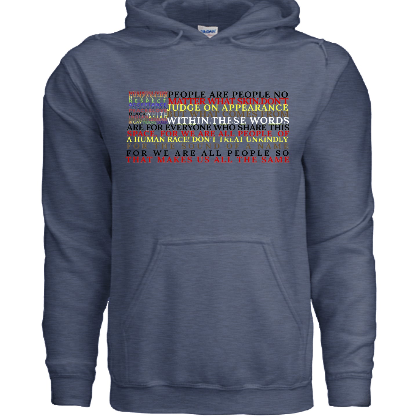 Heather Sport Dark Navy - FRONT