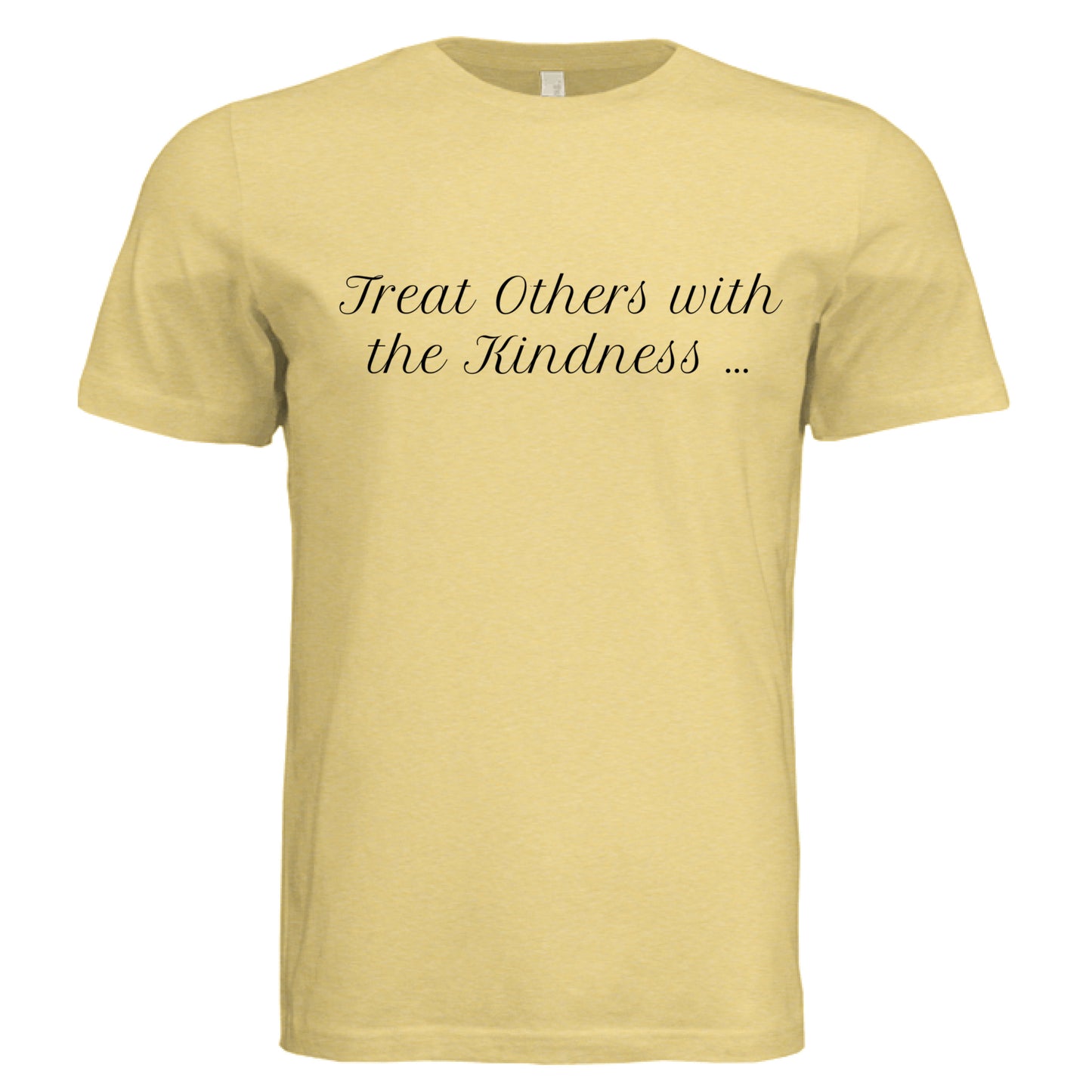 Pale Yellow Triblend - FRONT
