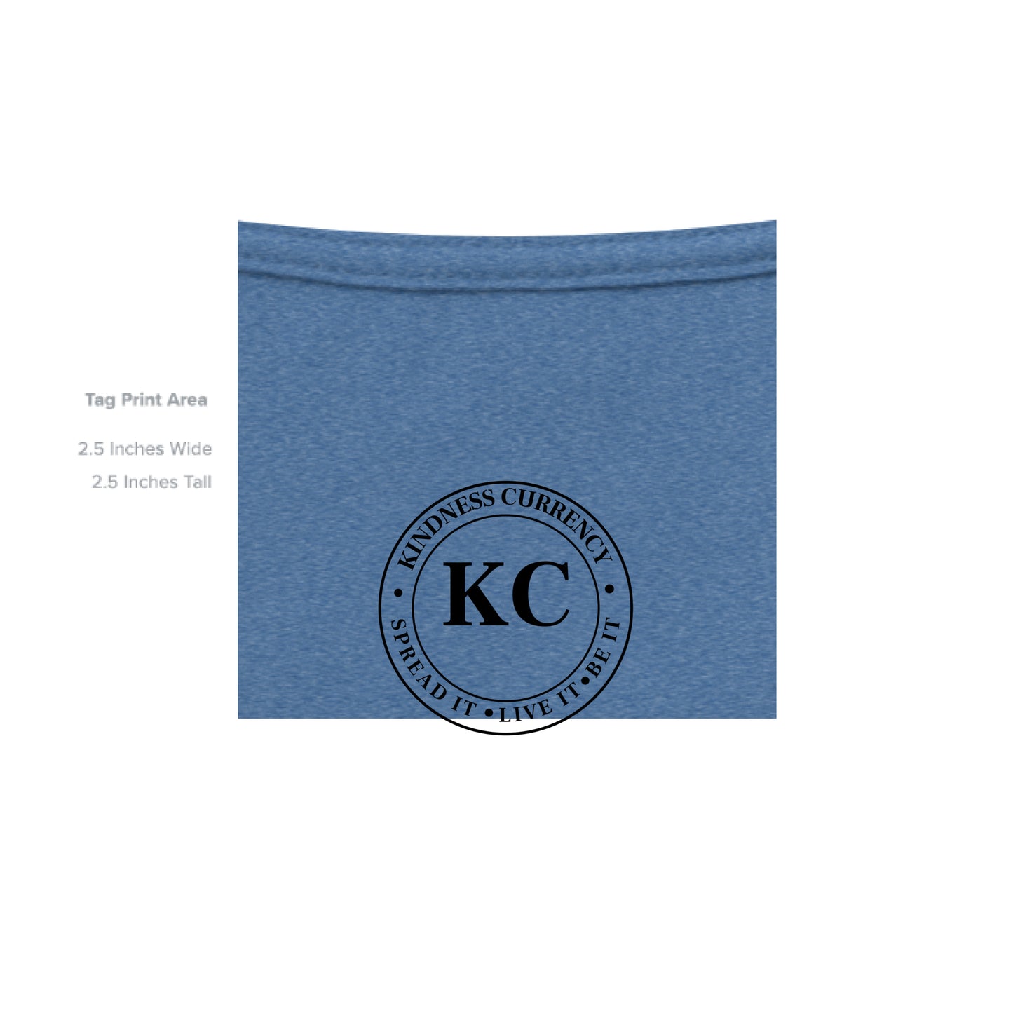Solid True Royal Triblend - INSIDE_TAG_LINE