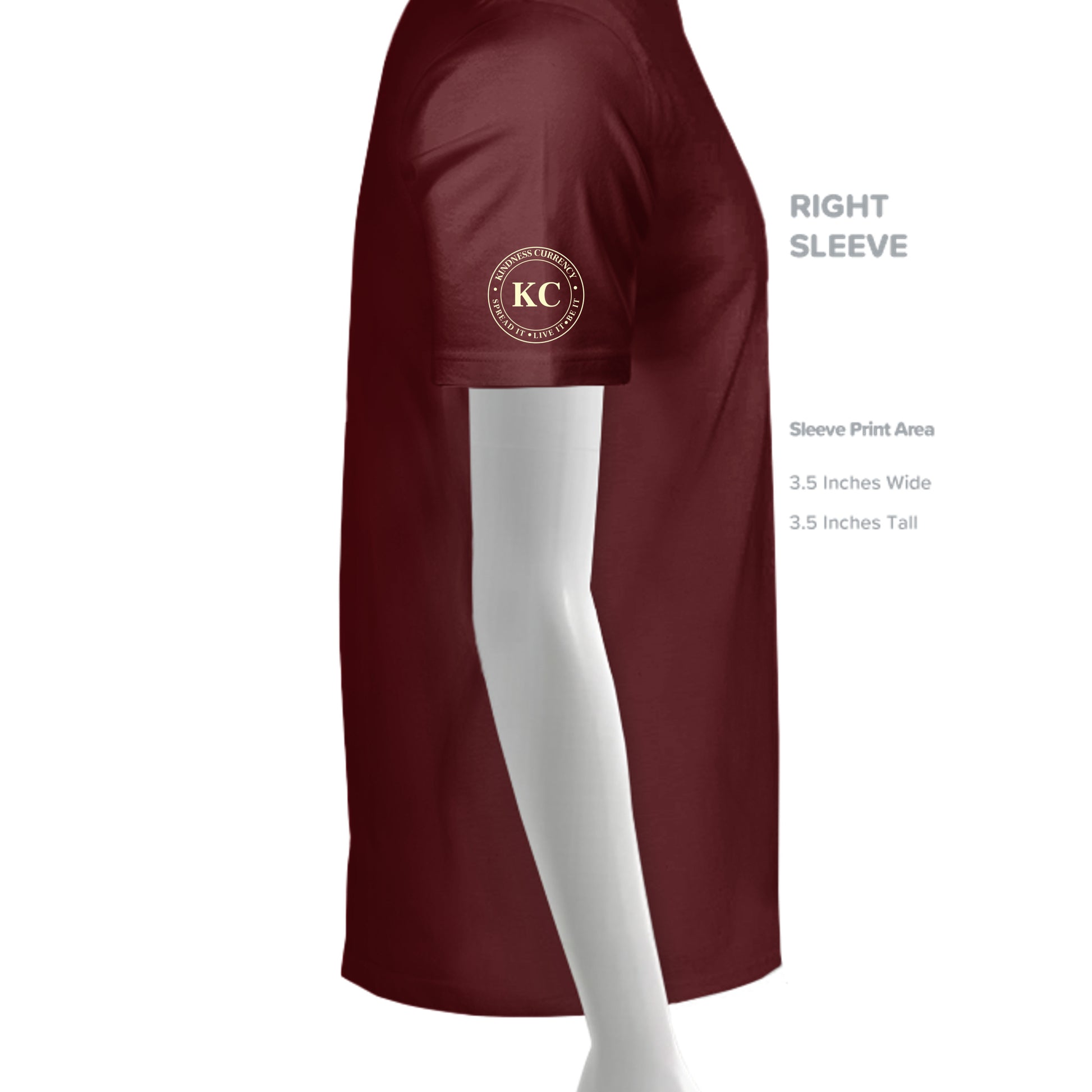 MAROON - G200 - SLEEVE_RIGHT