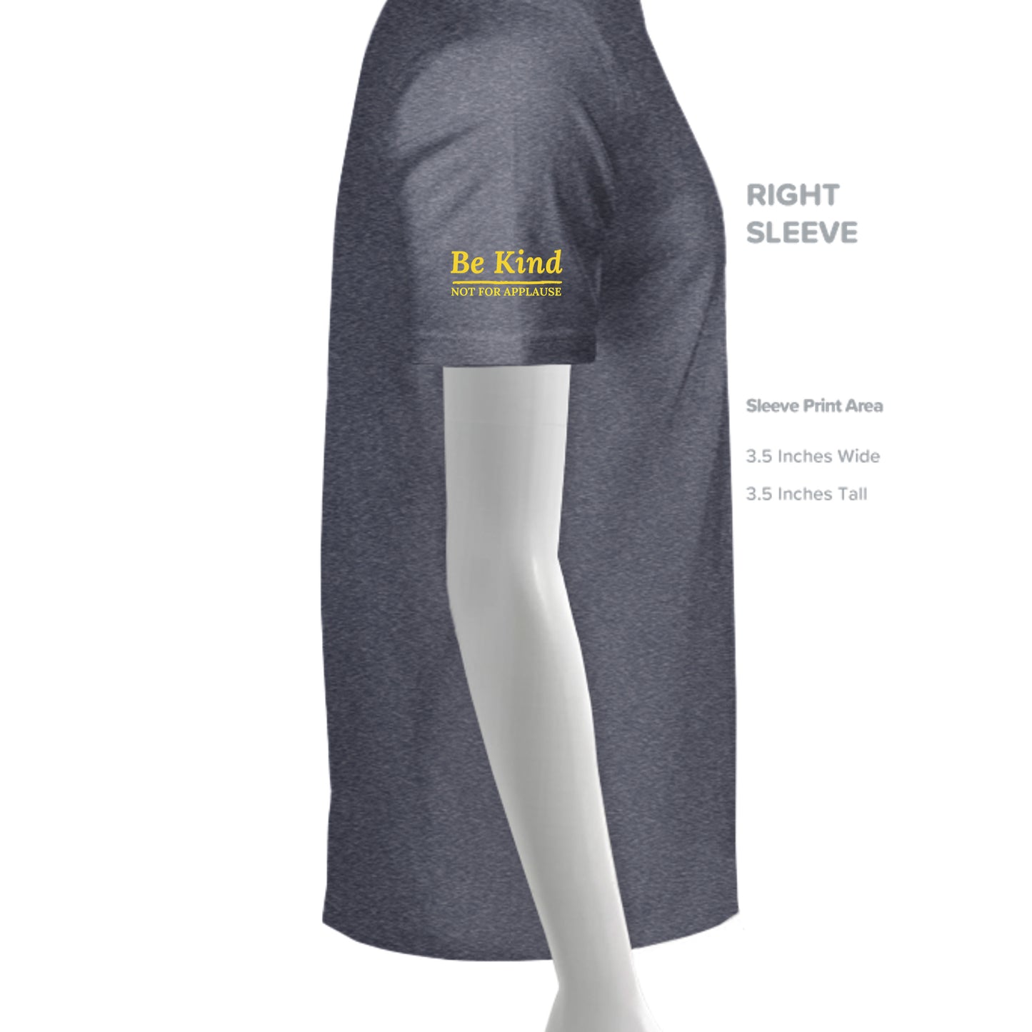 HEATHER NAVY - G200 - SLEEVE_RIGHT