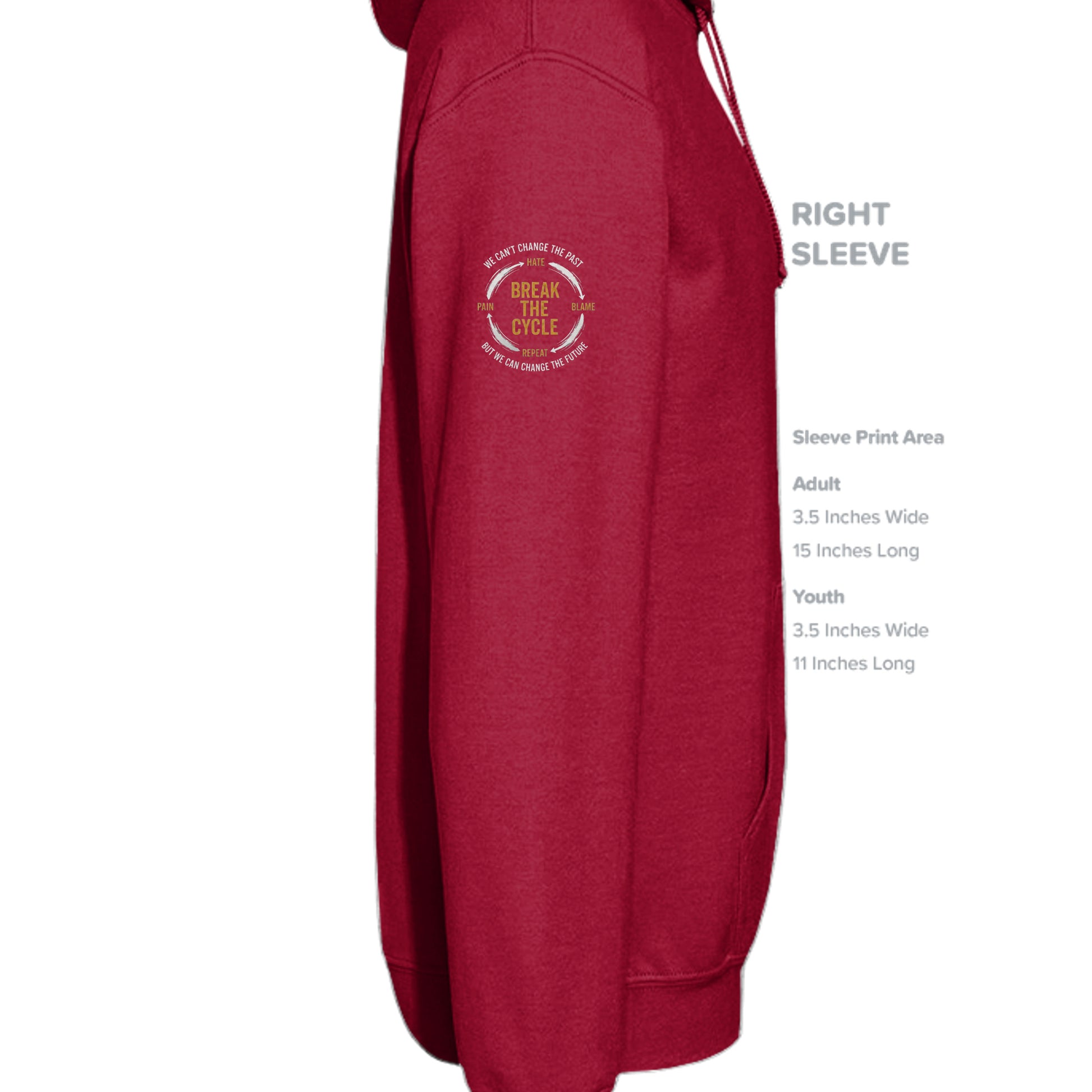 CARDINAL RED - G185 - SLEEVE_RIGHT