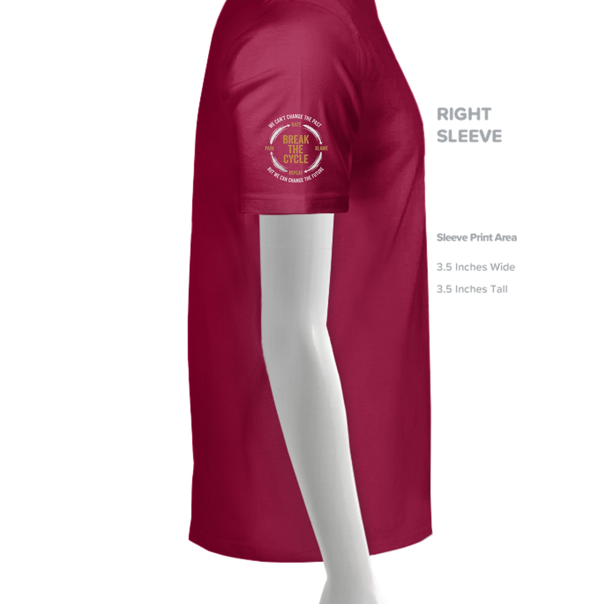 CARDINAL RED - G200 - SLEEVE_RIGHT
