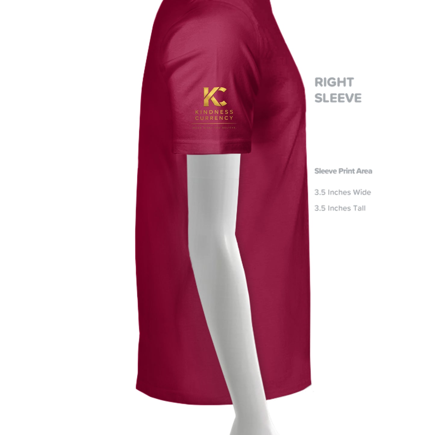 CARDINAL RED - G200 - SLEEVE_RIGHT