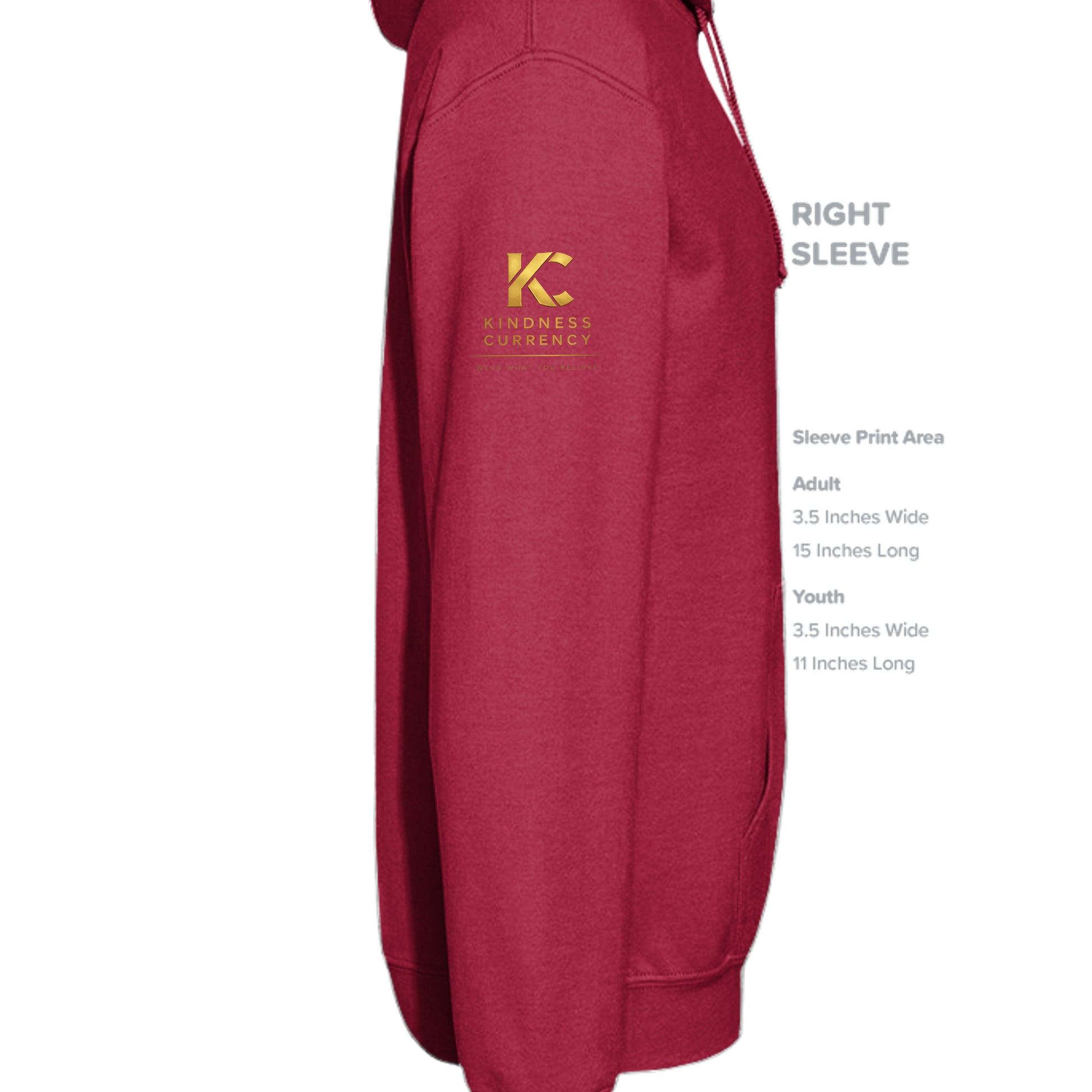 CHERRY RED - G185 - SLEEVE_RIGHT