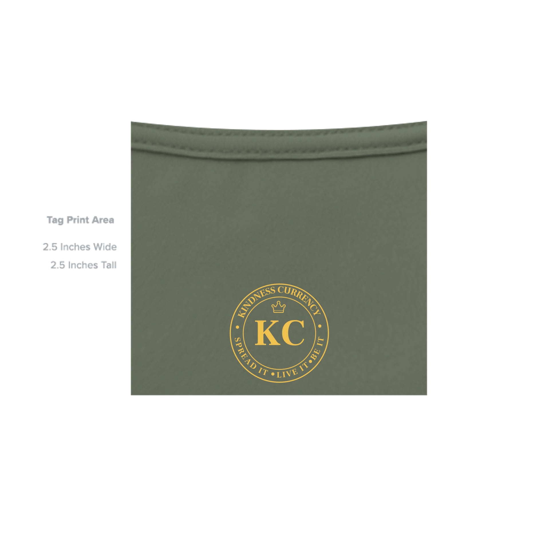 MILITARY GREEN - G200 - INSIDE_TAG_LINE