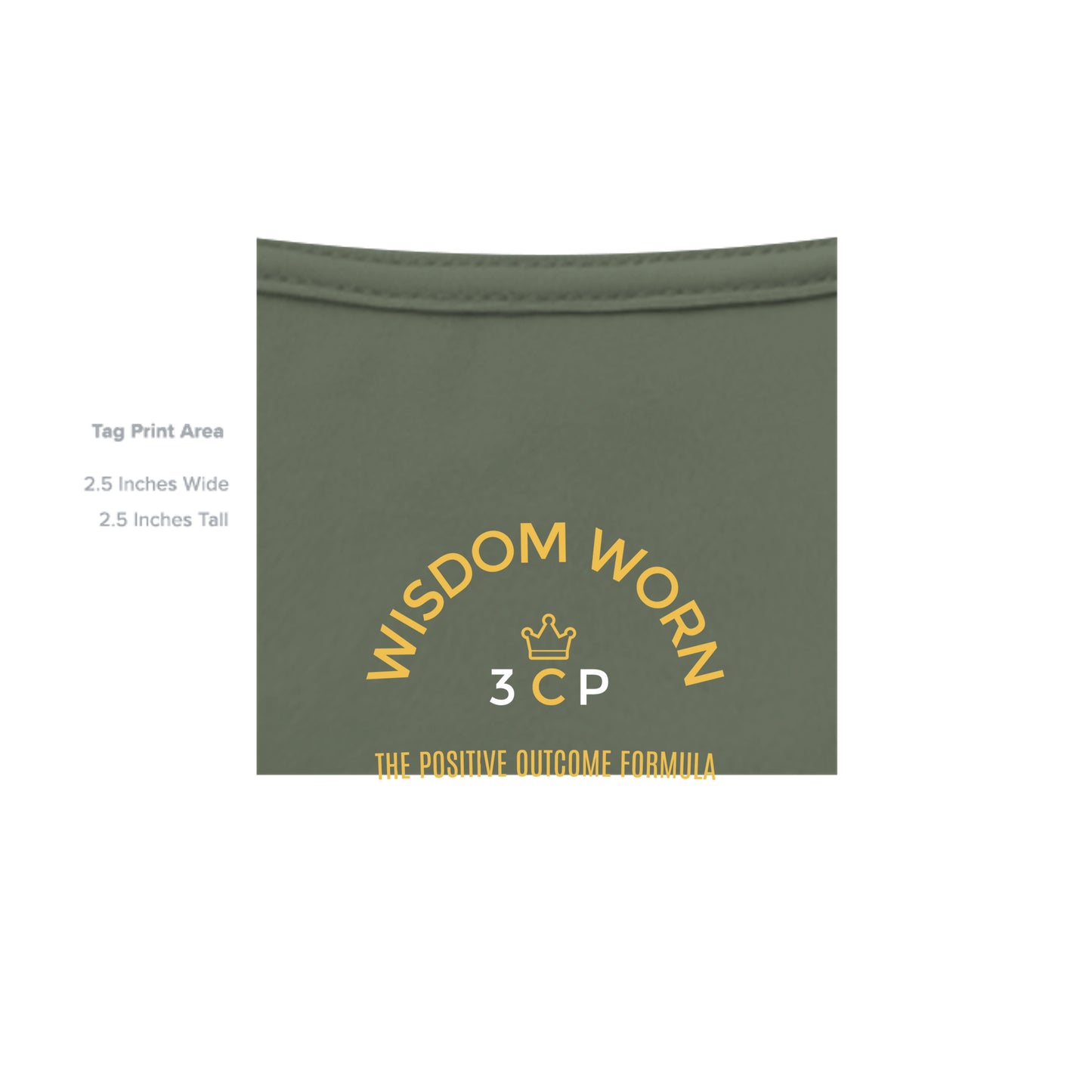 MILITARY GREEN - G200 - INSIDE_TAG_LINE
