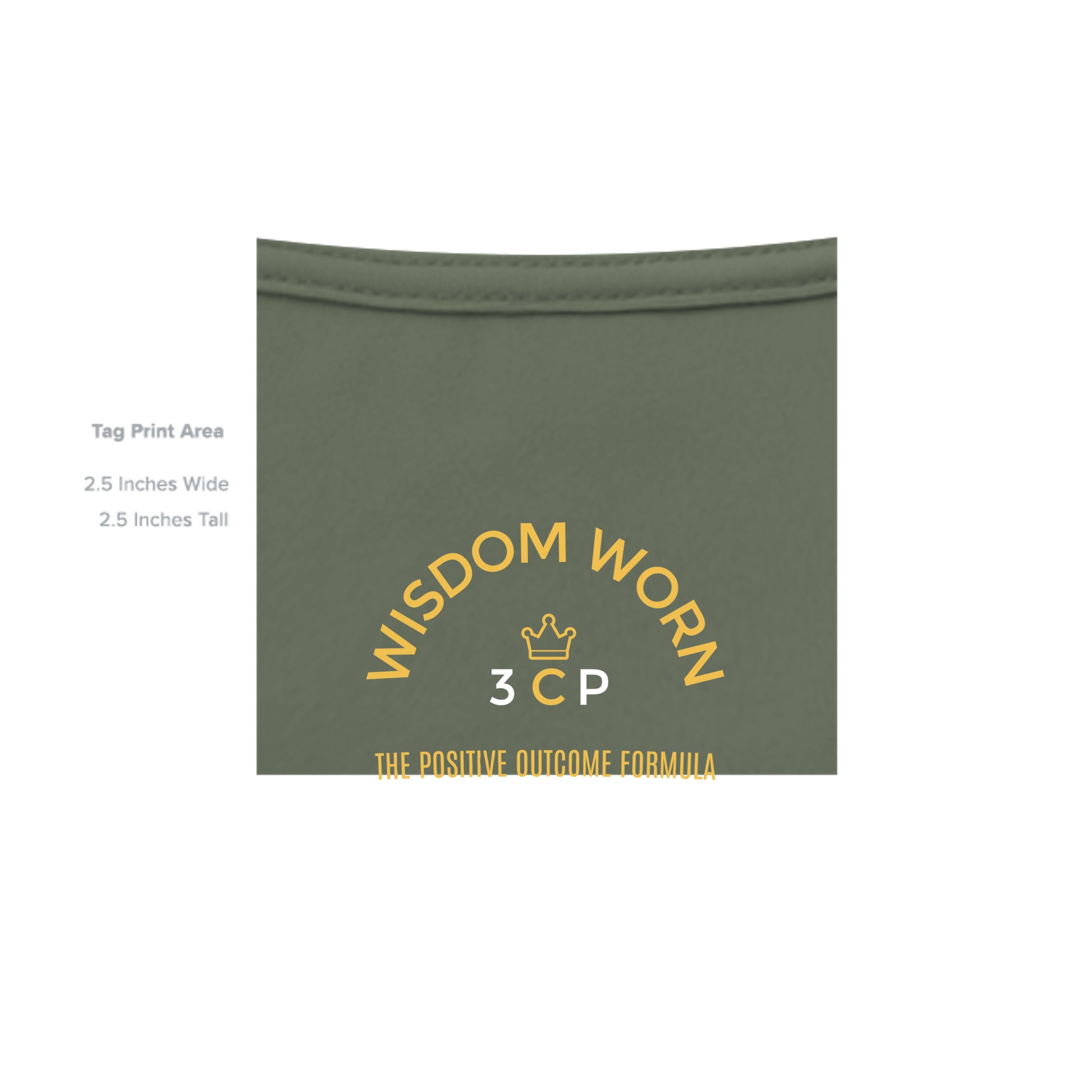 MILITARY GREEN - G200 - INSIDE_TAG_LINE