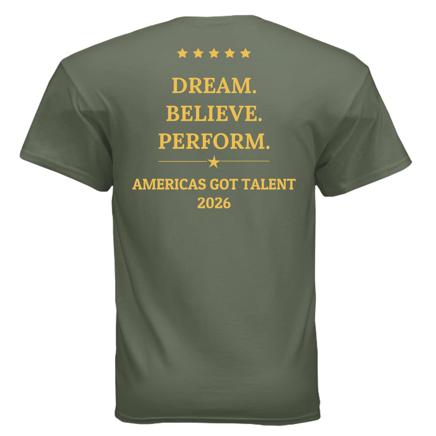 MILITARY GREEN - G200 - BACK