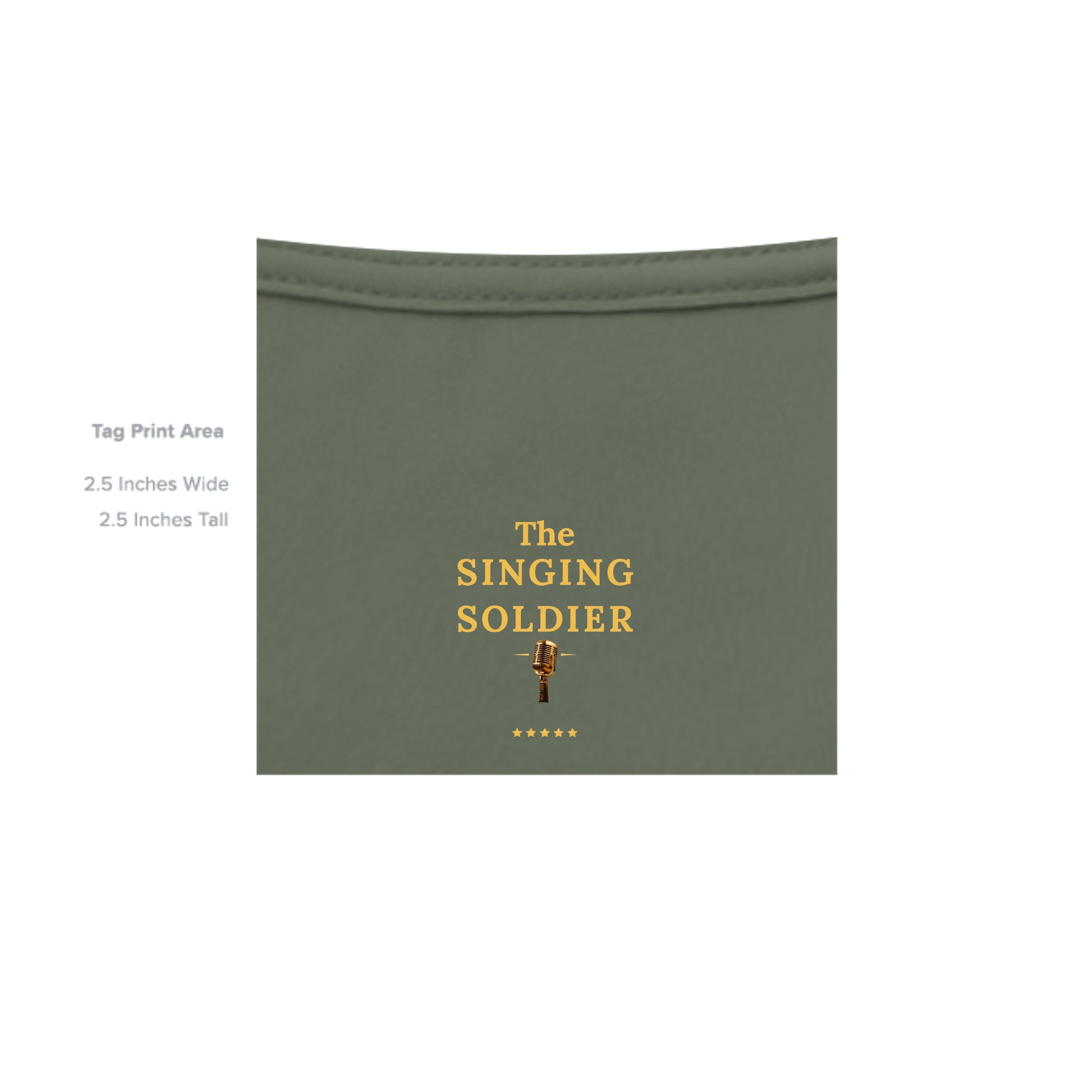 MILITARY GREEN - G200 - INSIDE_TAG_LINE