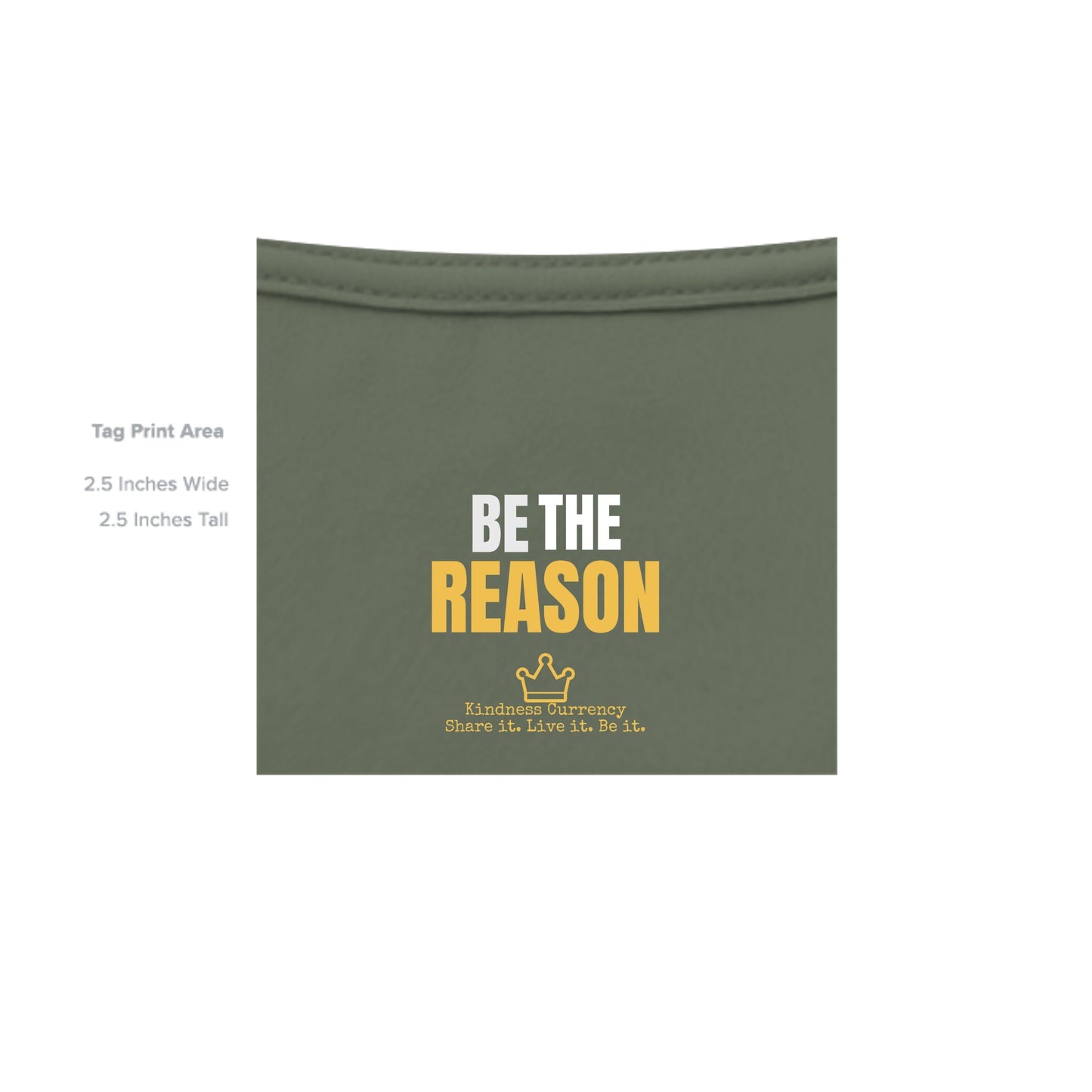 MILITARY GREEN - G200 - INSIDE_TAG_LINE