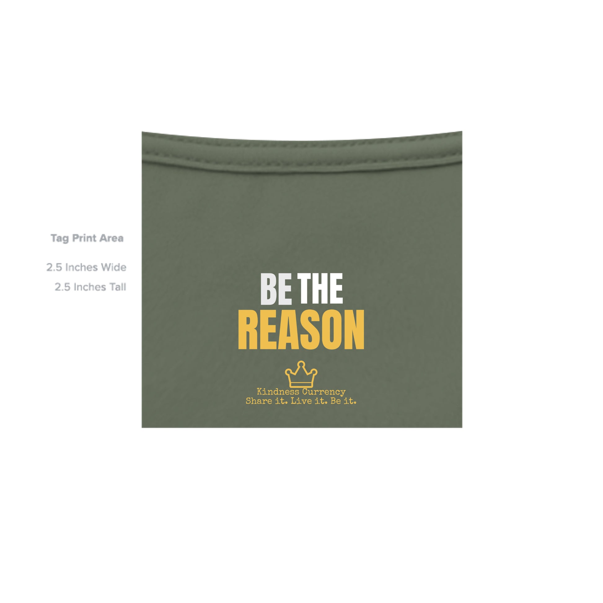 MILITARY GREEN - G200 - INSIDE_TAG_LINE