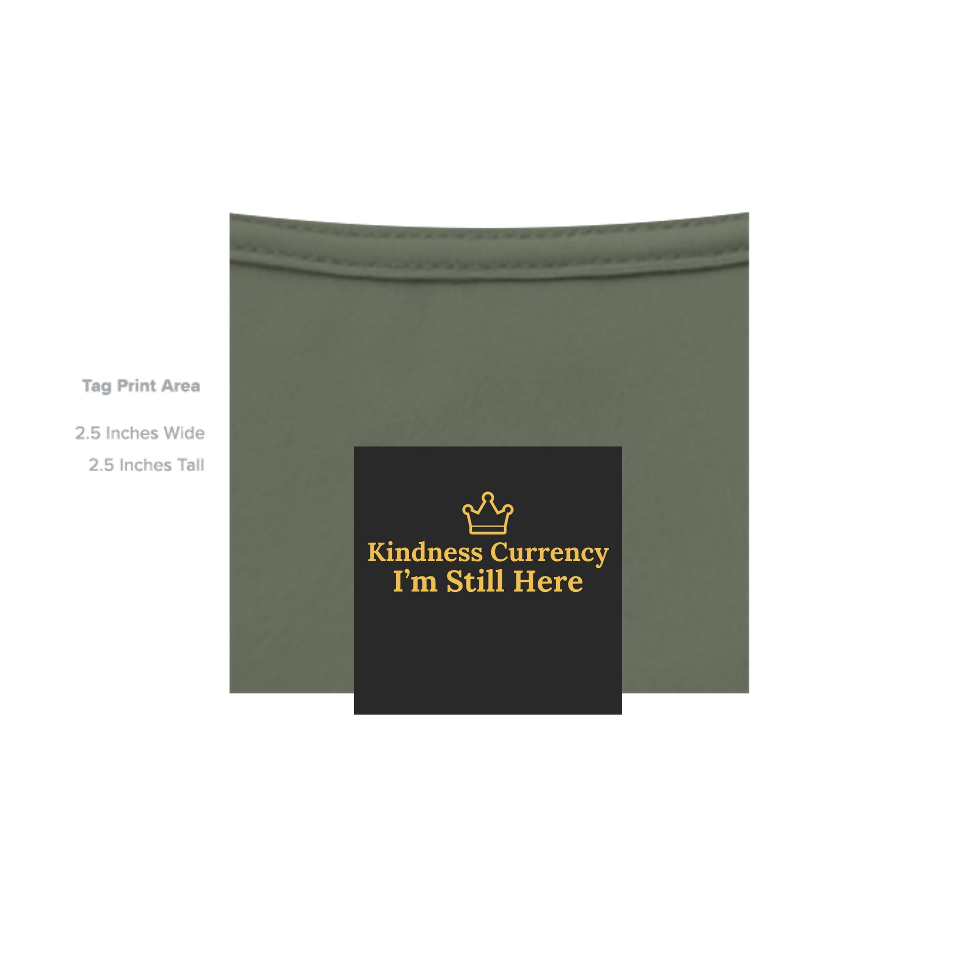 MILITARY GREEN - G200 - INSIDE_TAG_LINE