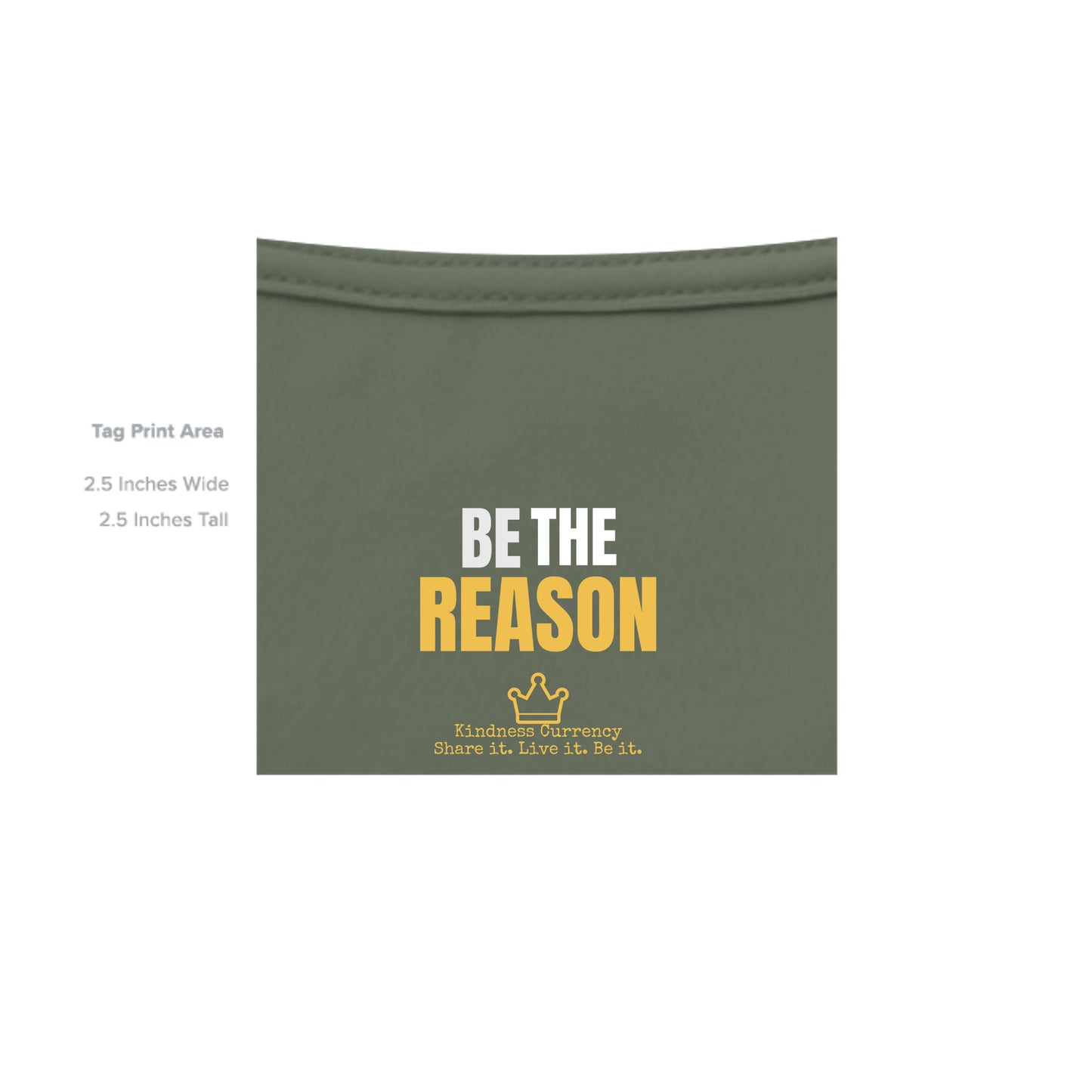 MILITARY GREEN - G200 - INSIDE_TAG_LINE