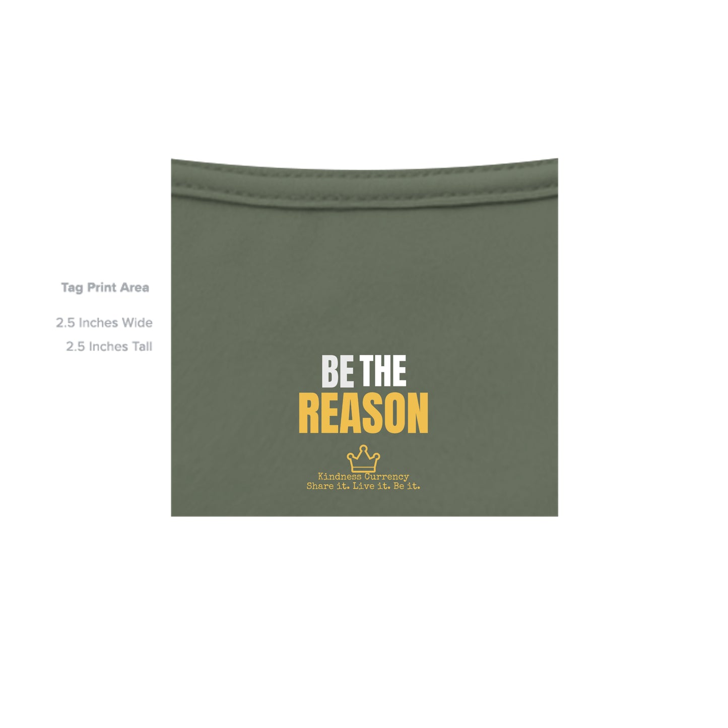 MILITARY GREEN - G200 - INSIDE_TAG_LINE