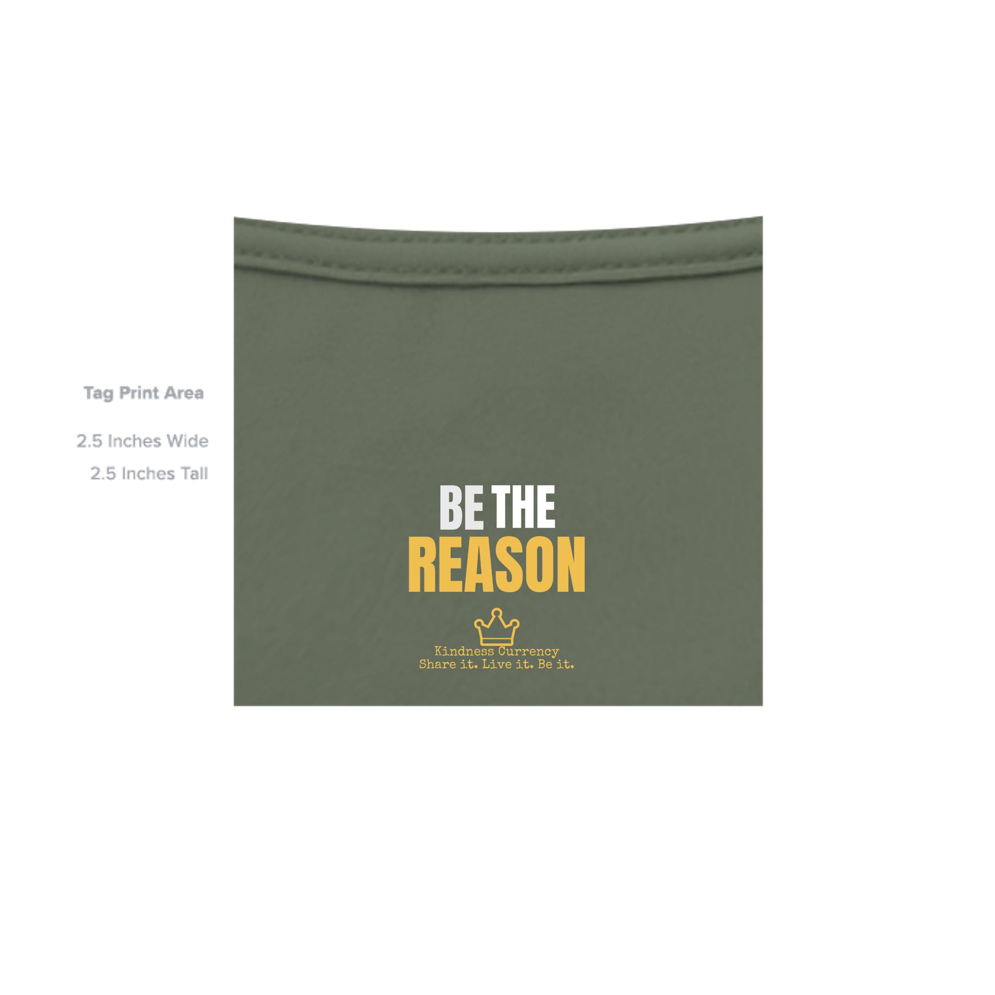 MILITARY GREEN - G200 - INSIDE_TAG_LINE