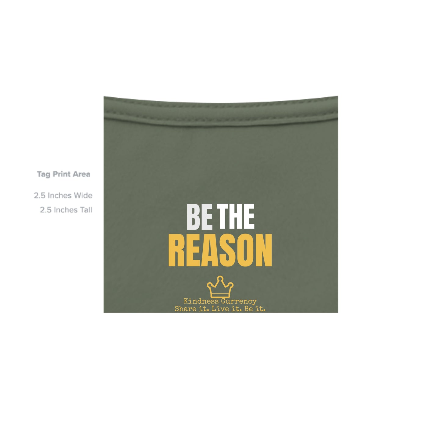 MILITARY GREEN - G200 - INSIDE_TAG_LINE