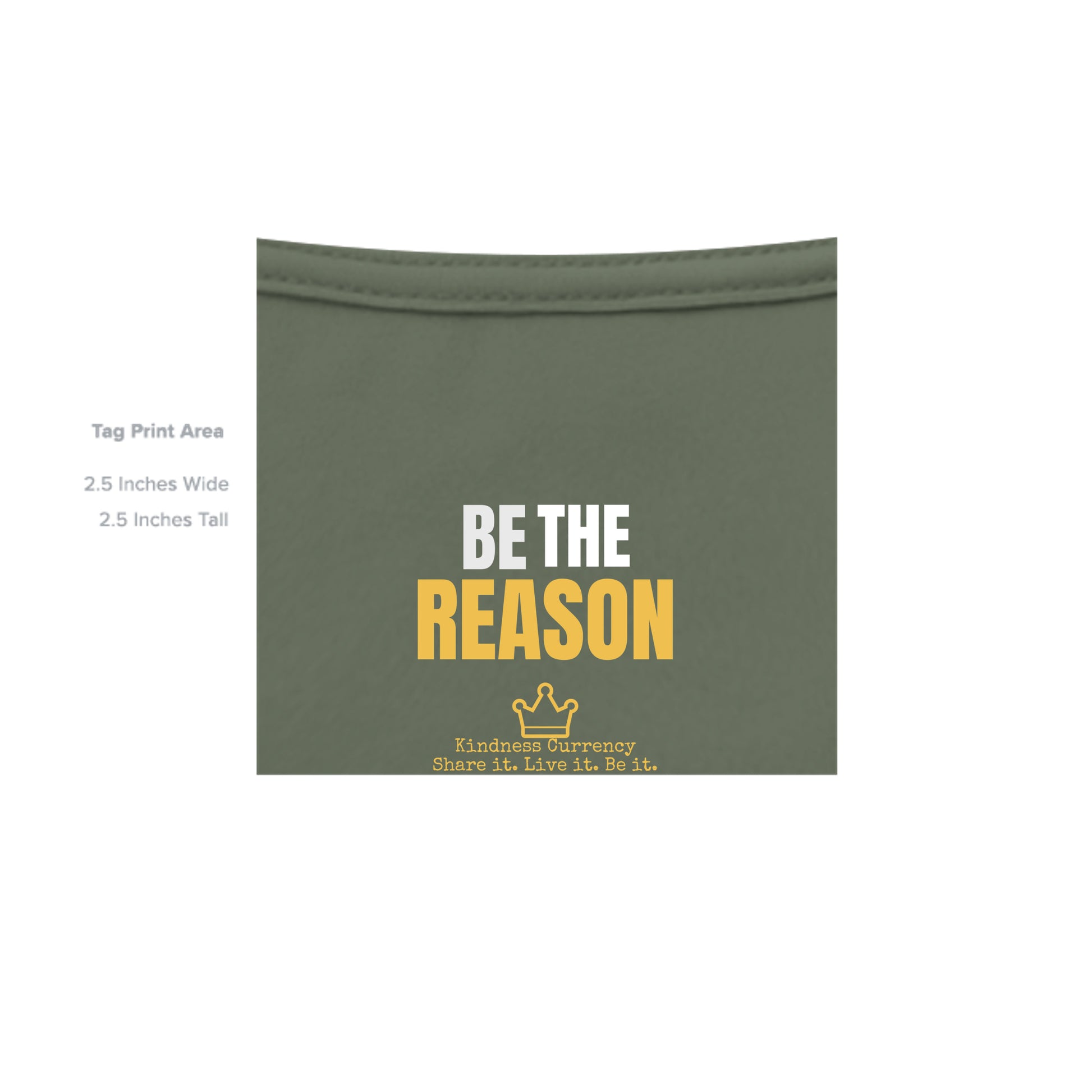 MILITARY GREEN - G200 - INSIDE_TAG_LINE