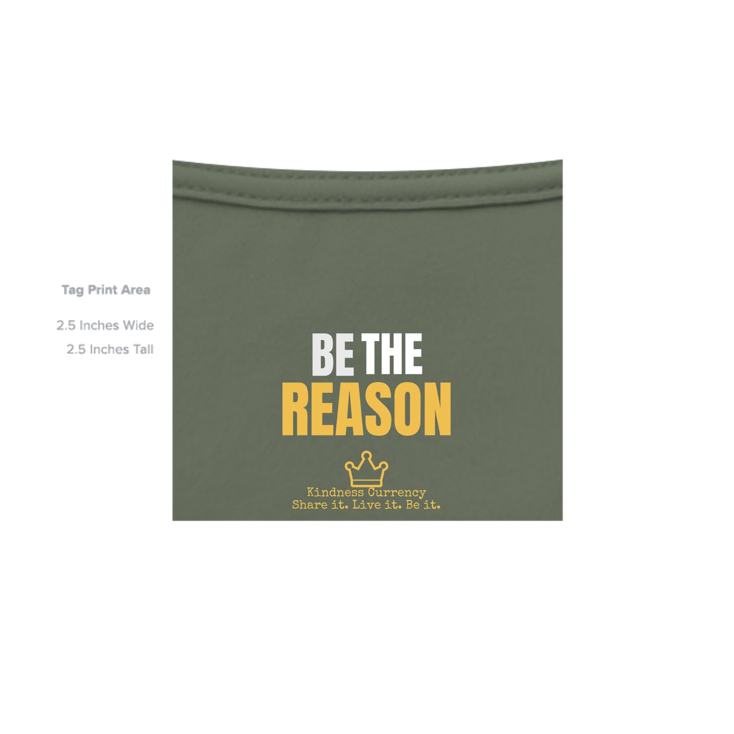 MILITARY GREEN - G200 - INSIDE_TAG_LINE