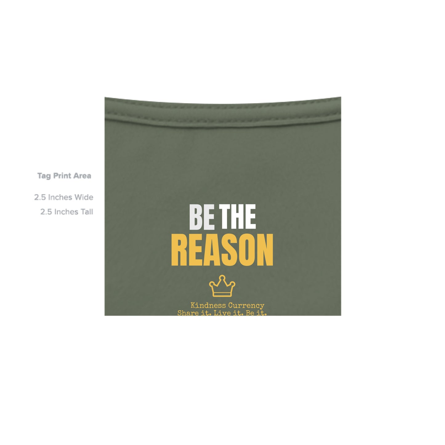 MILITARY GREEN - G200 - INSIDE_TAG_LINE