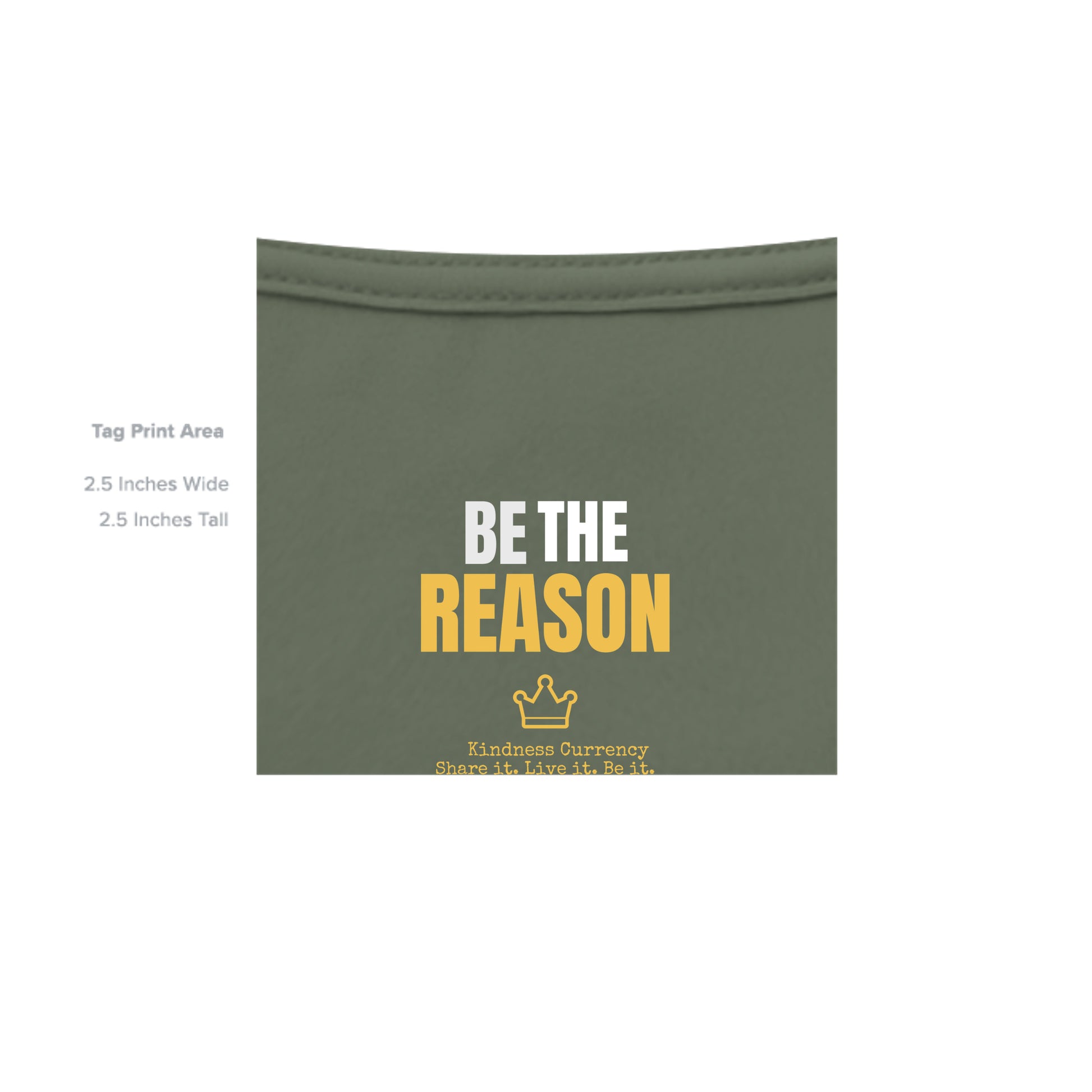 MILITARY GREEN - G200 - INSIDE_TAG_LINE