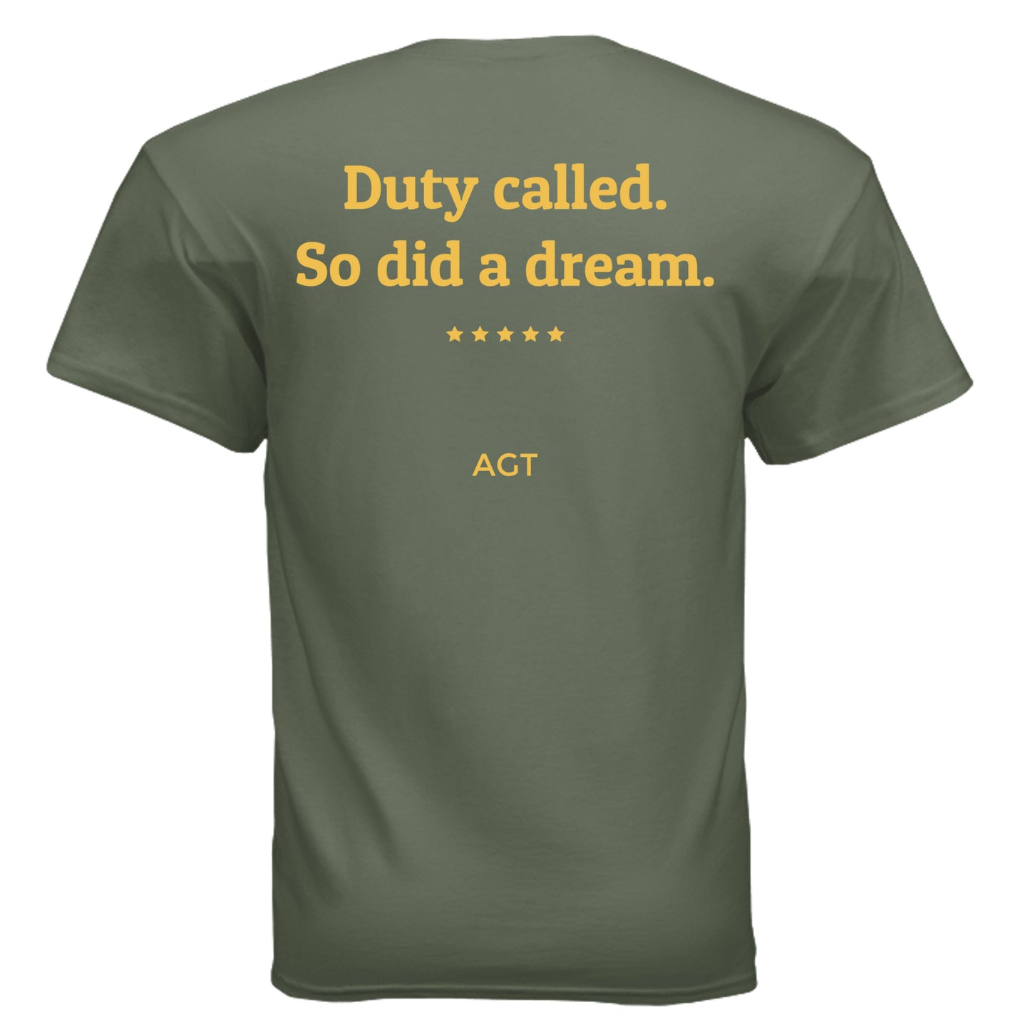 MILITARY GREEN - G200 - BACK