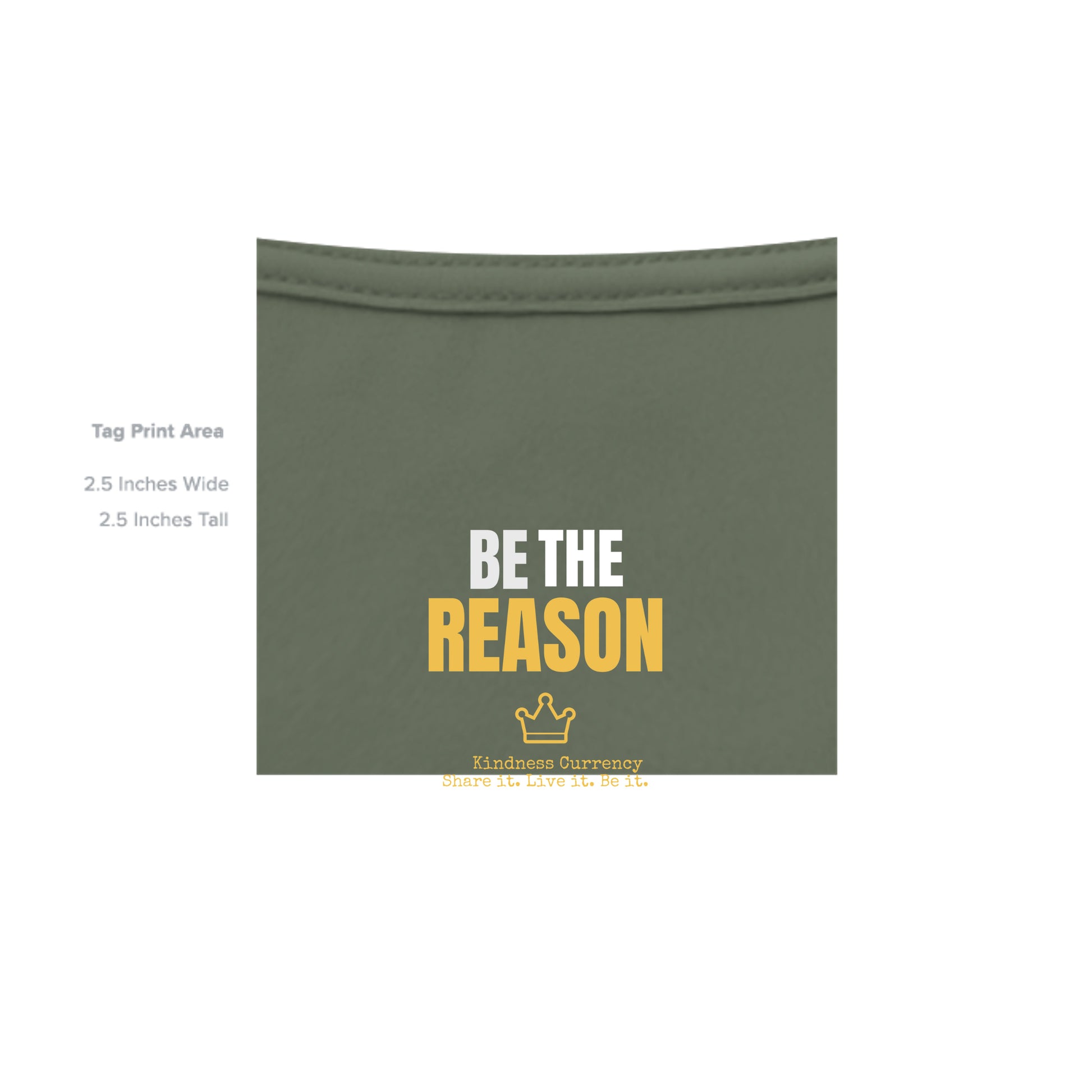 MILITARY GREEN - G200 - INSIDE_TAG_LINE