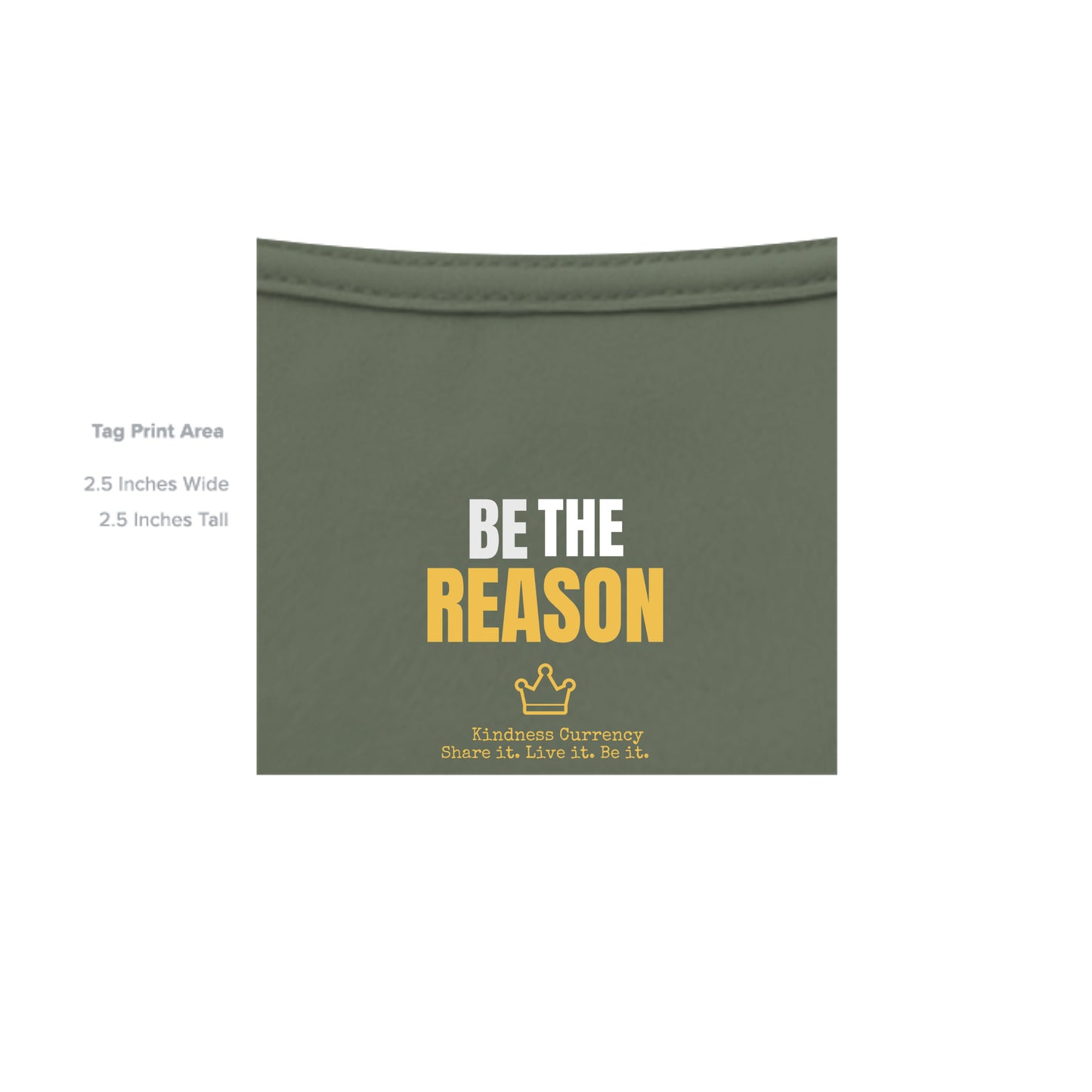 MILITARY GREEN - G200 - INSIDE_TAG_LINE