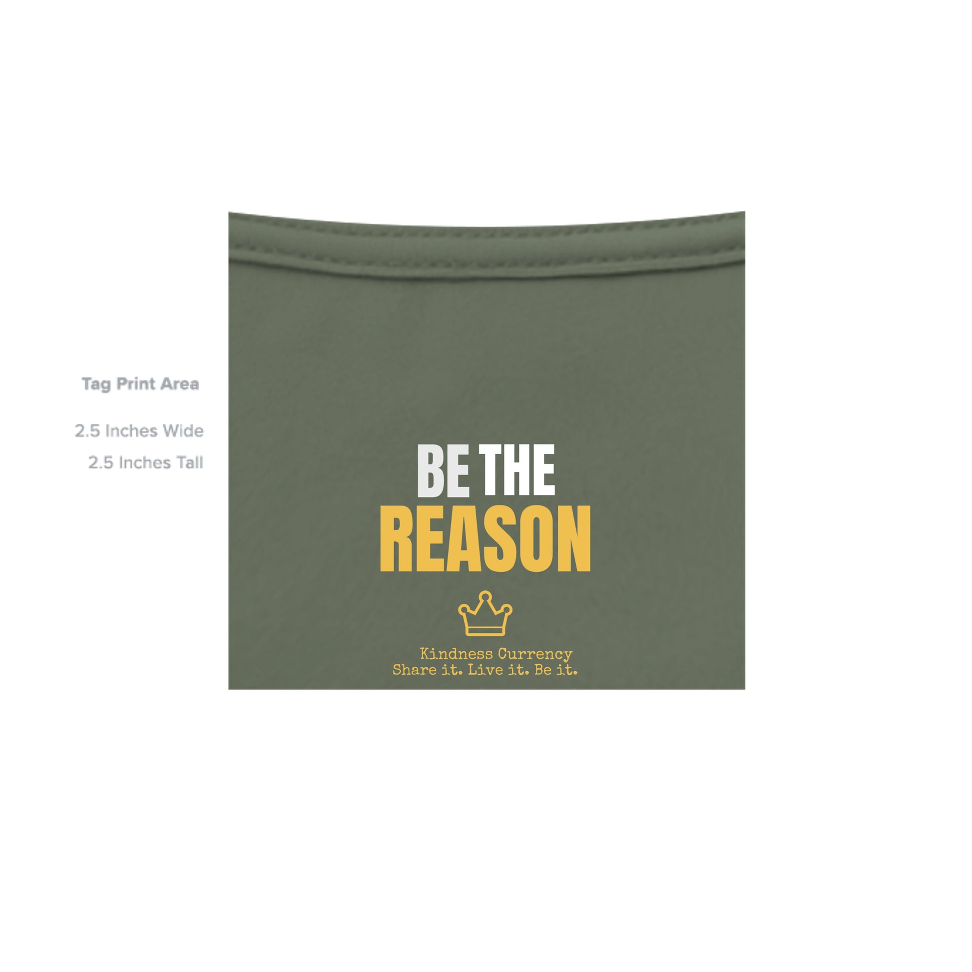 MILITARY GREEN - G200 - INSIDE_TAG_LINE