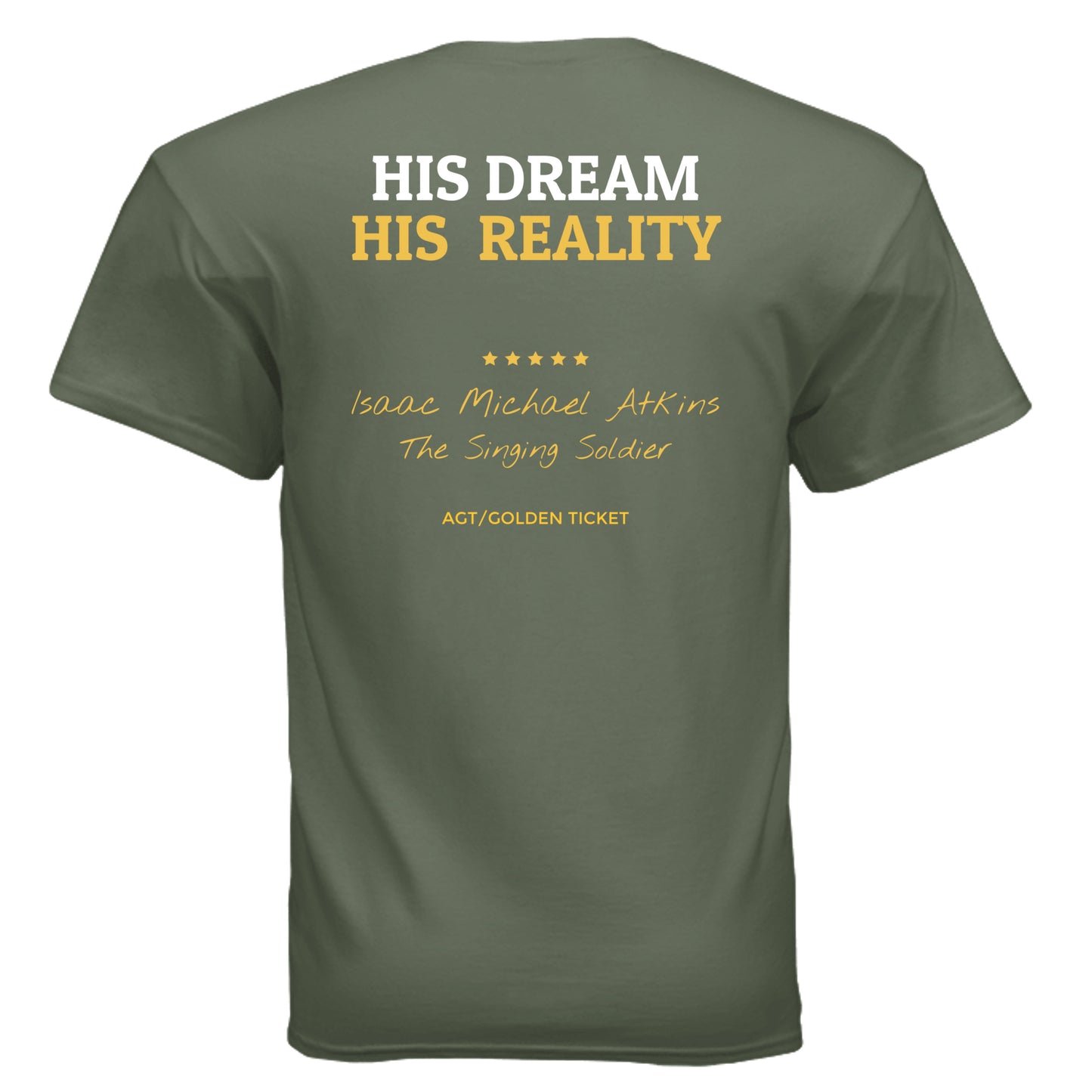 MILITARY GREEN - G200 - BACK