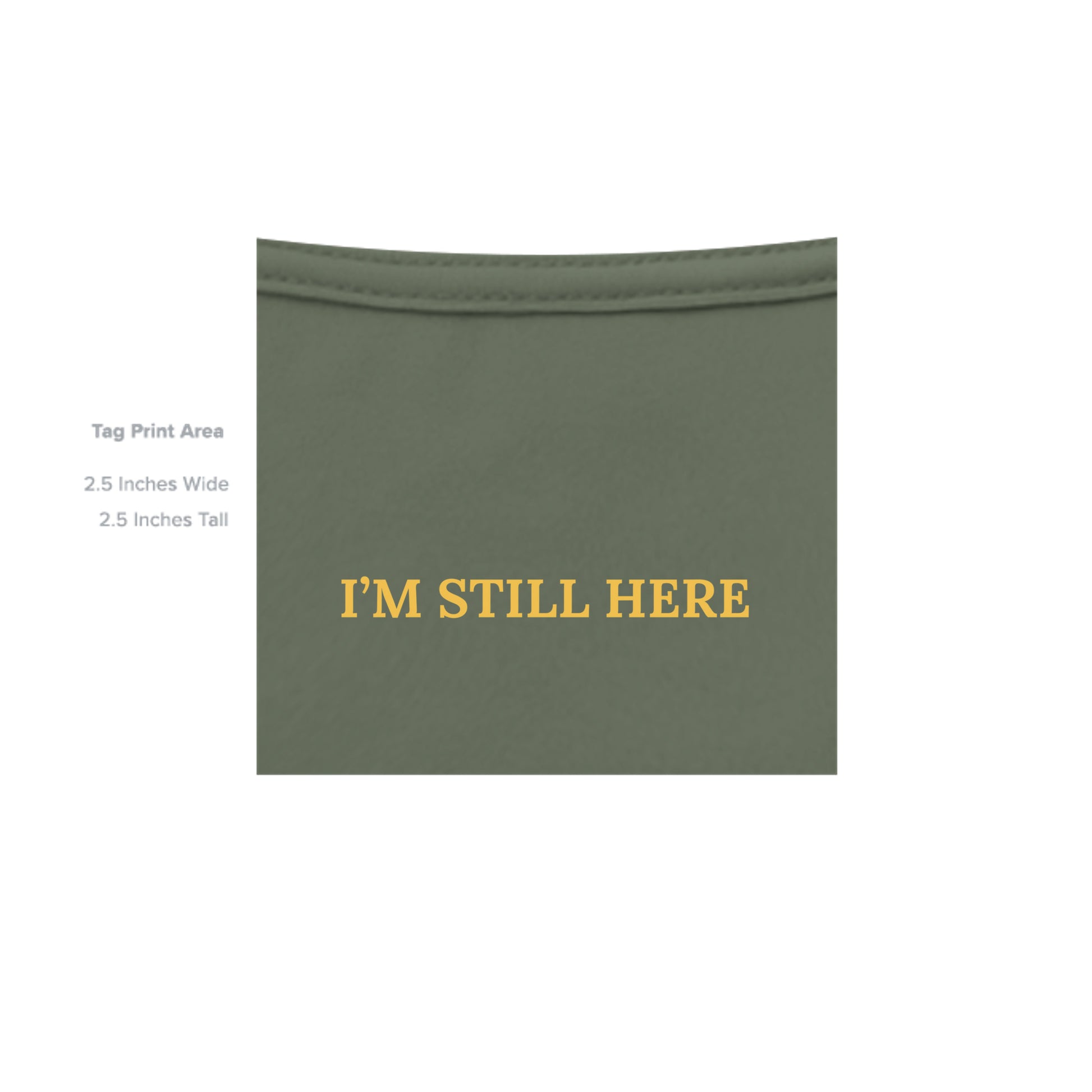 MILITARY GREEN - G200 - INSIDE_TAG_LINE