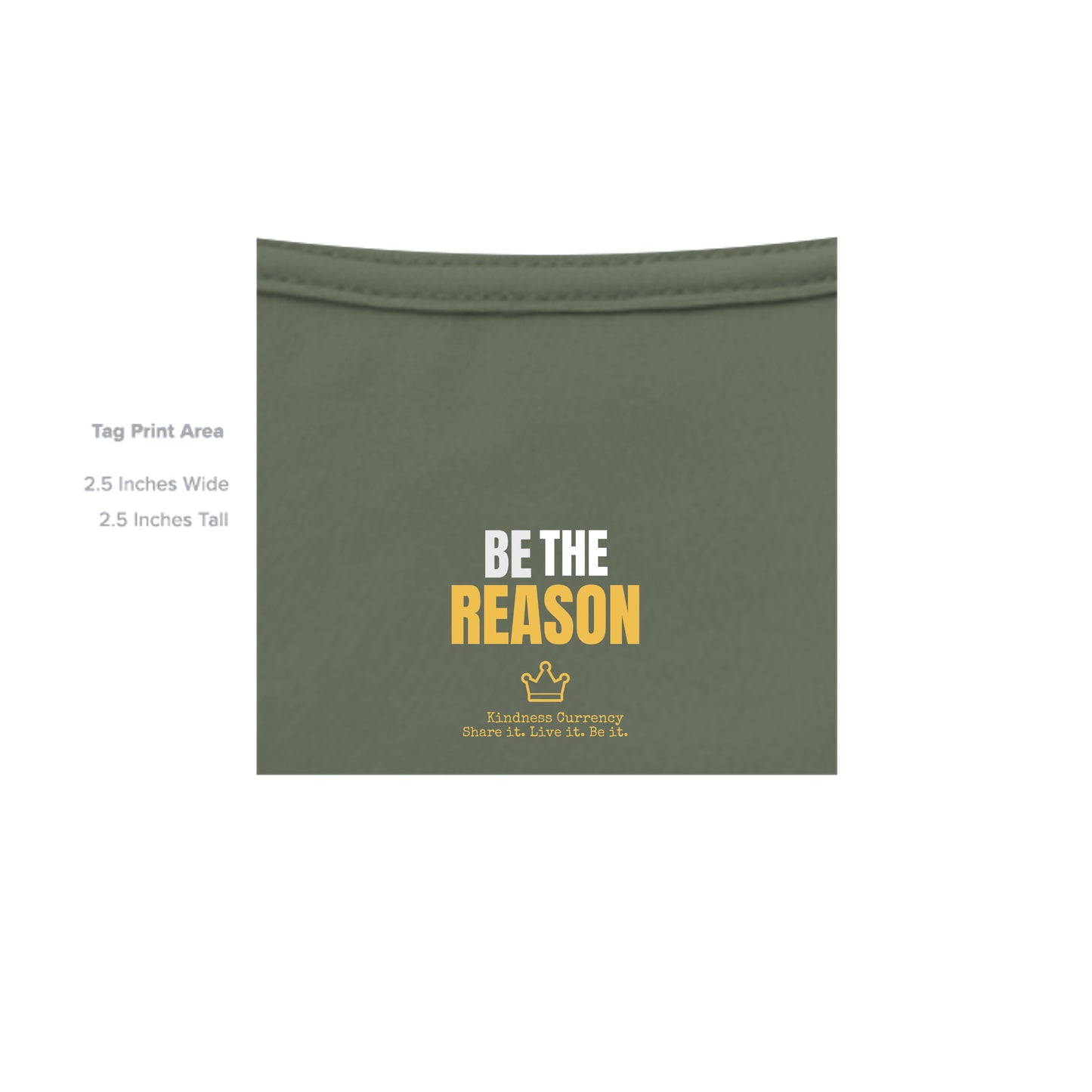 MILITARY GREEN - G200 - INSIDE_TAG_LINE