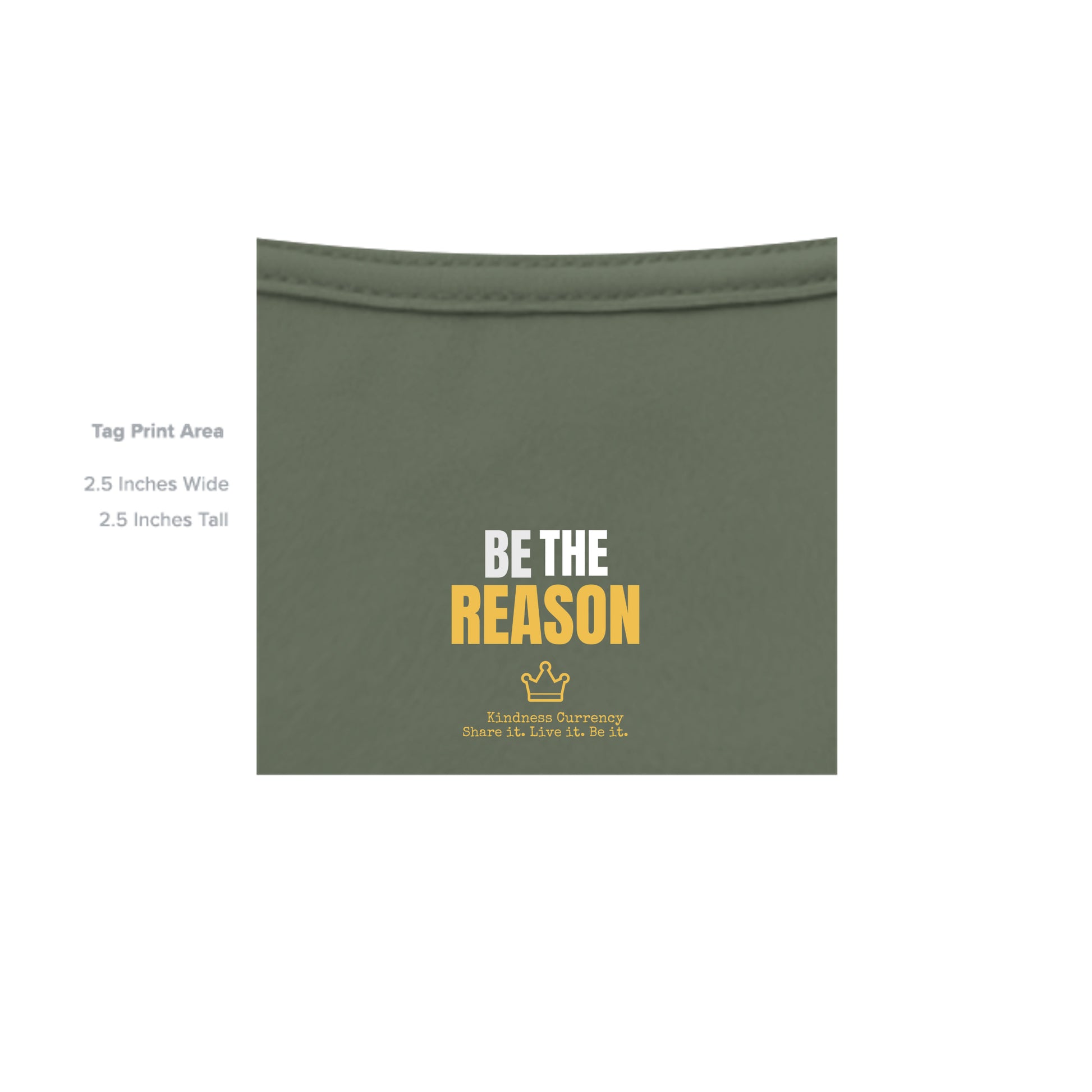 MILITARY GREEN - G200 - INSIDE_TAG_LINE
