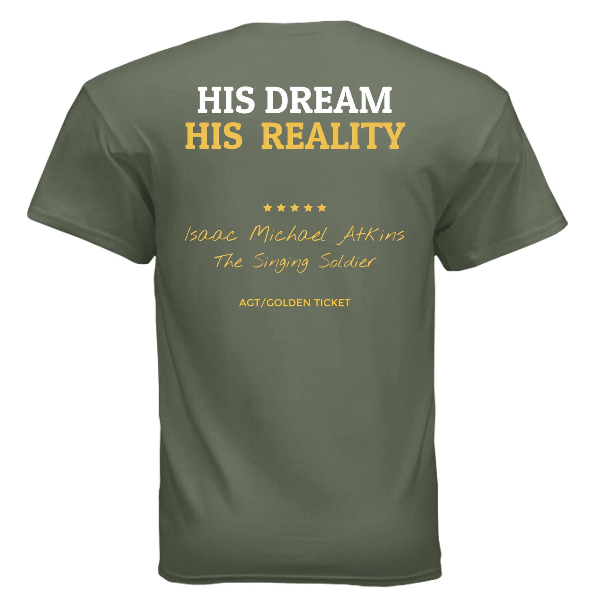 MILITARY GREEN - G200 - BACK