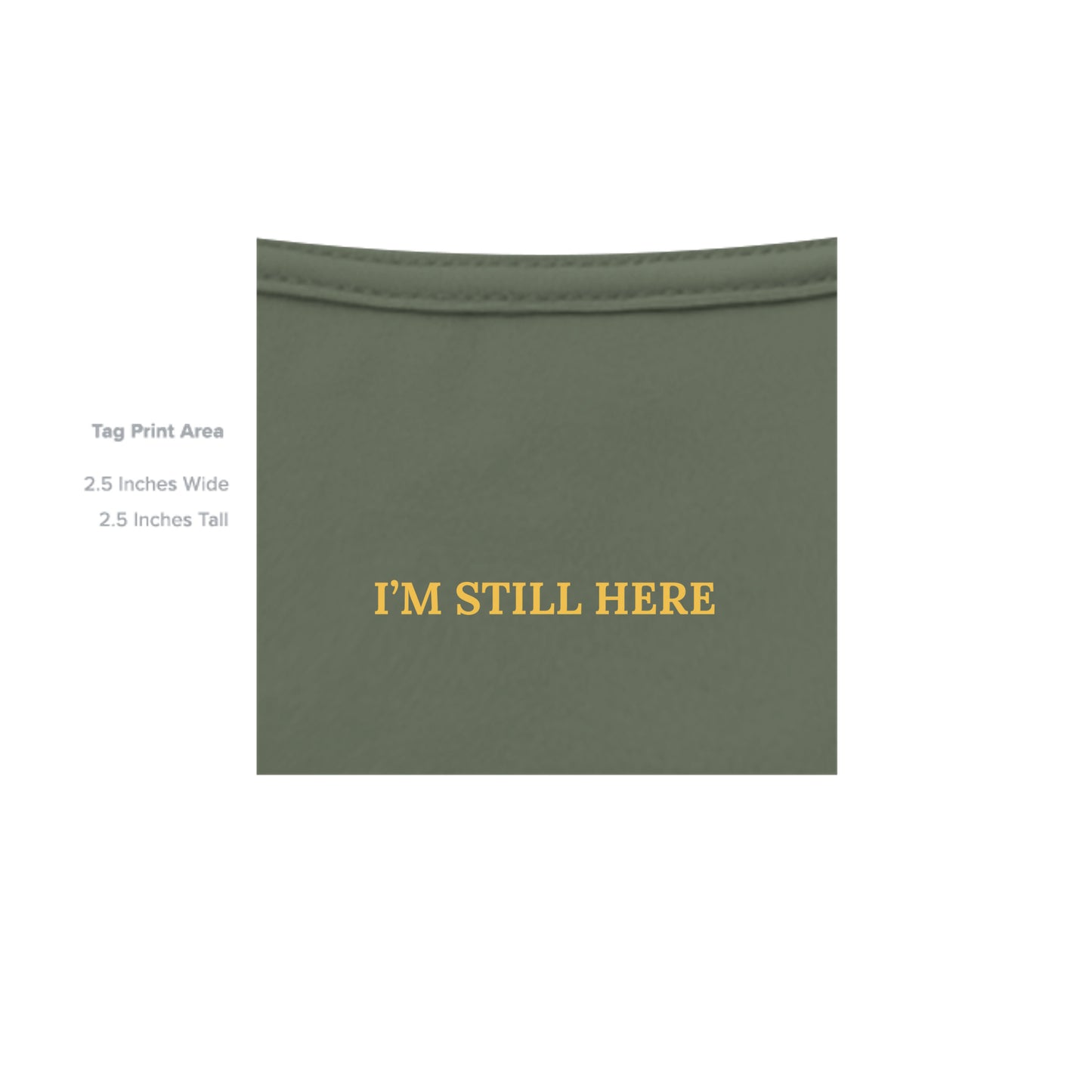 MILITARY GREEN - G200 - INSIDE_TAG_LINE
