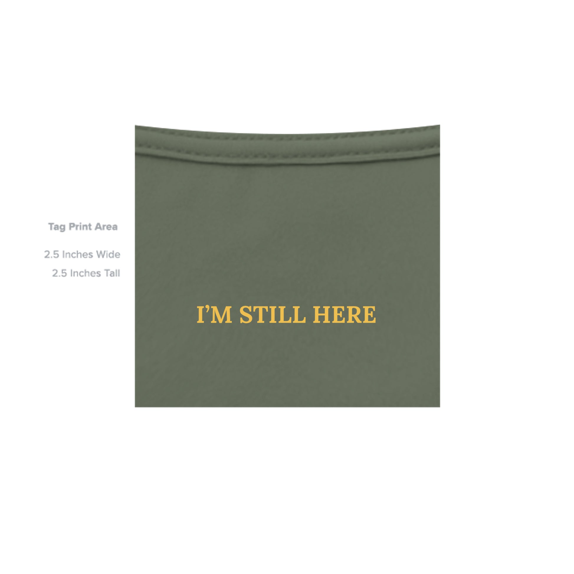 MILITARY GREEN - G200 - INSIDE_TAG_LINE