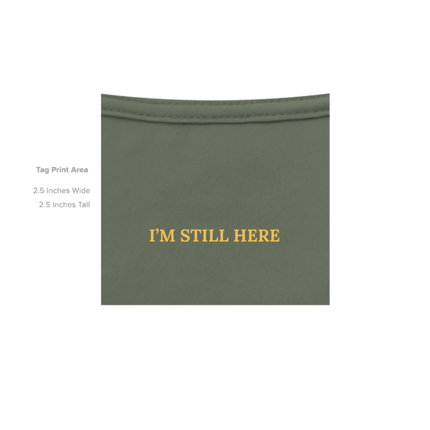 MILITARY GREEN - G200 - INSIDE_TAG_LINE