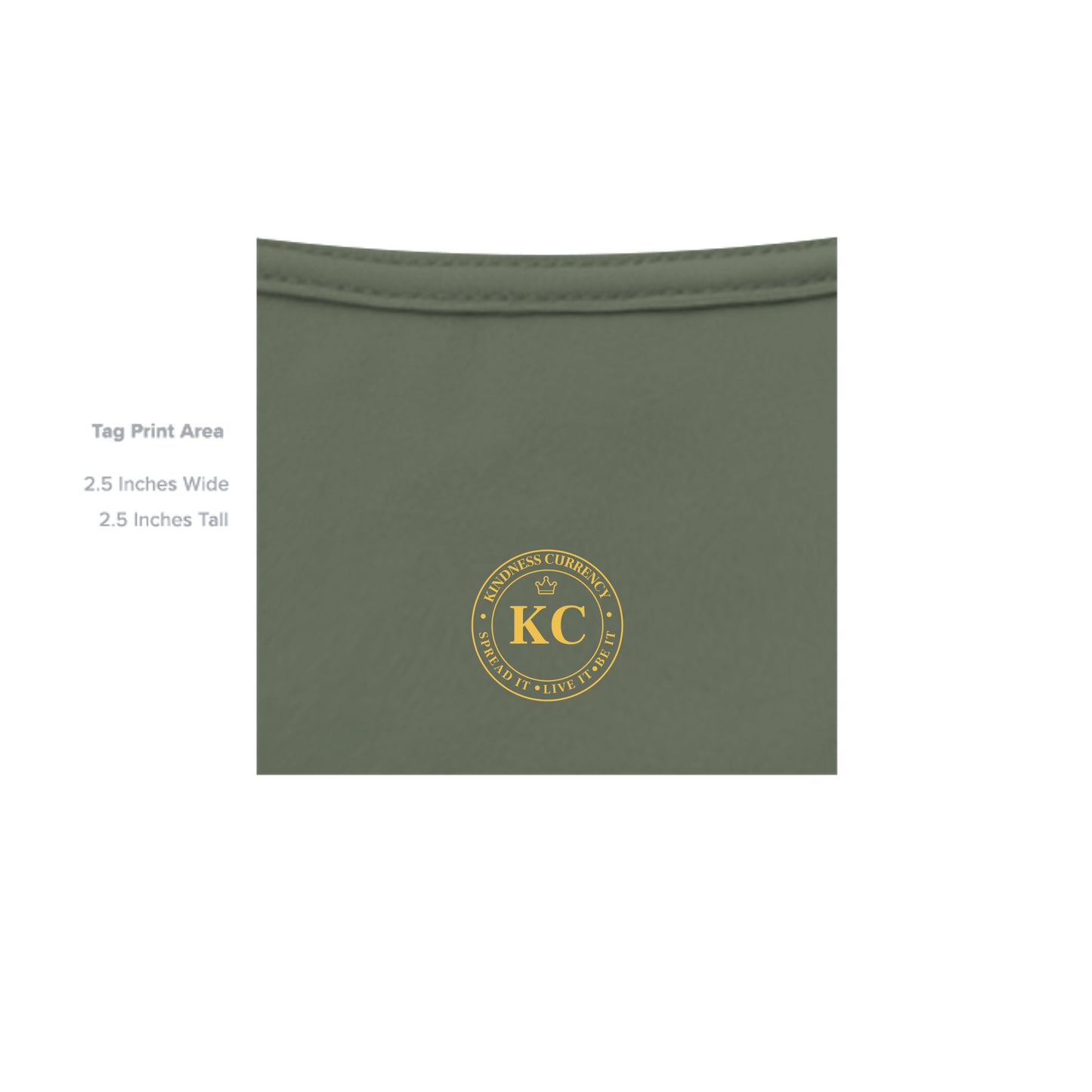 MILITARY GREEN - G200 - INSIDE_TAG_LINE