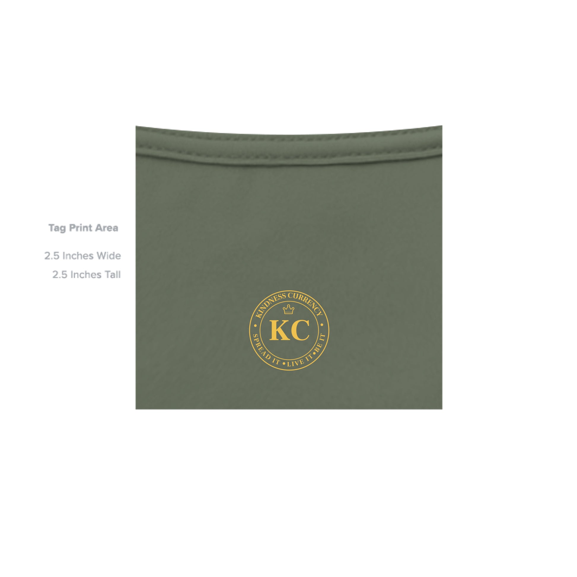 MILITARY GREEN - G200 - INSIDE_TAG_LINE