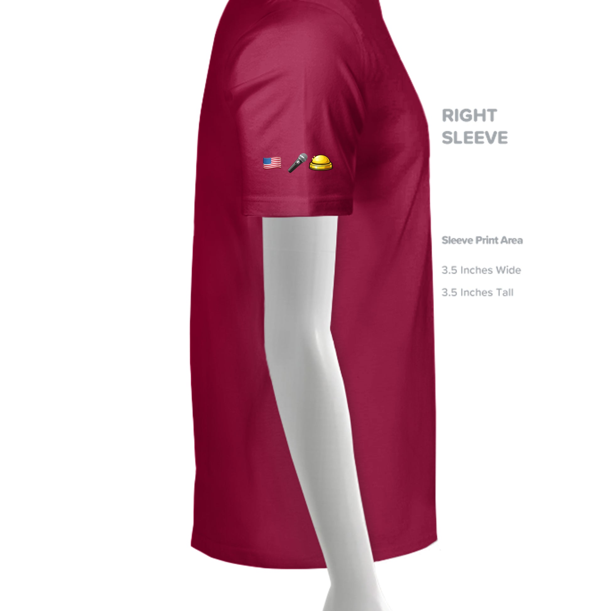 CARDINAL RED - G200 - SLEEVE_RIGHT